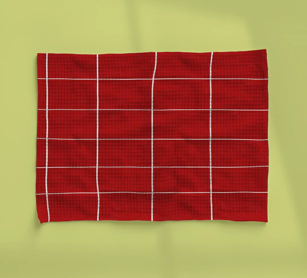 Red grid canovaccio da cucina da TijanaArtStudio88