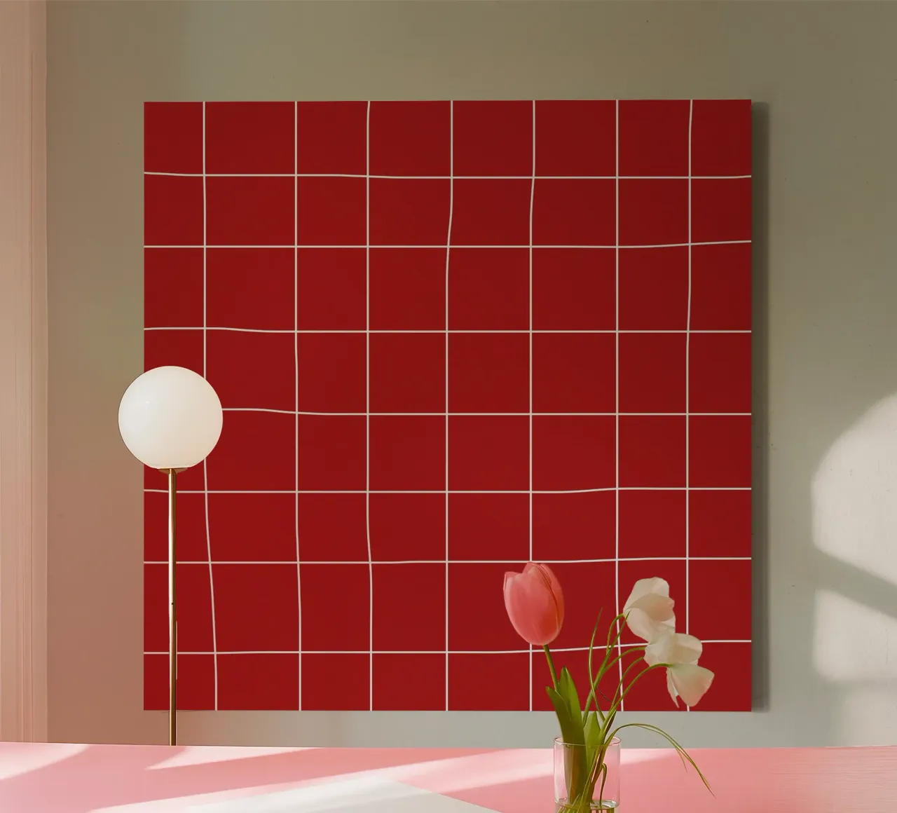 Red grid tela da TijanaArtStudio88