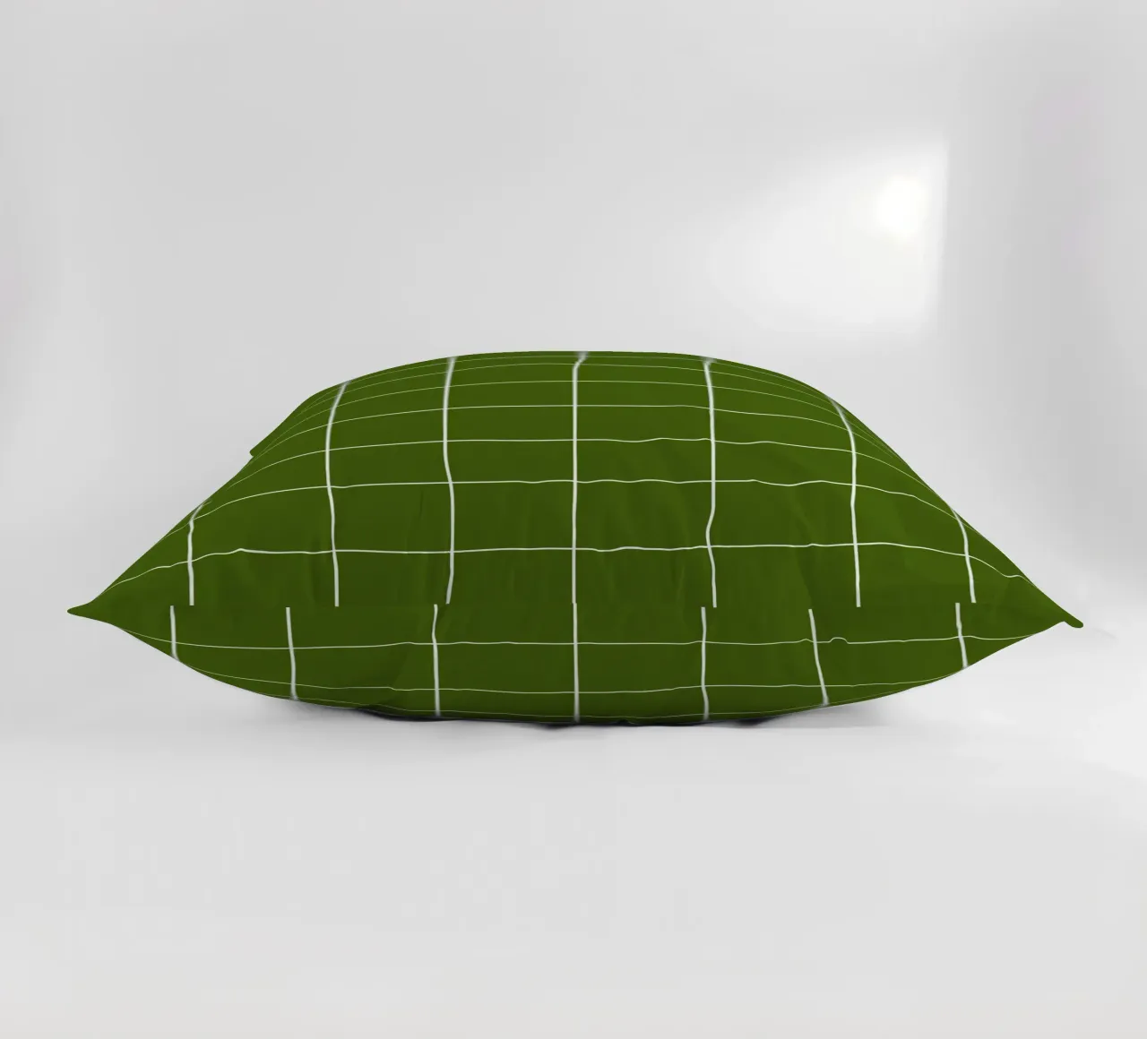 Green grid cuscino da TijanaArtStudio88