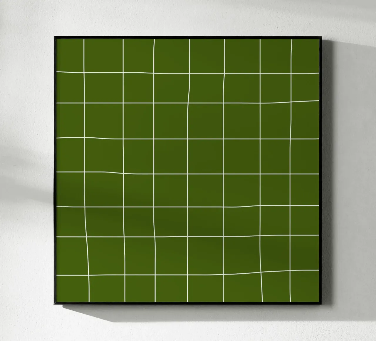 Green grid plexiglass da TijanaArtStudio88