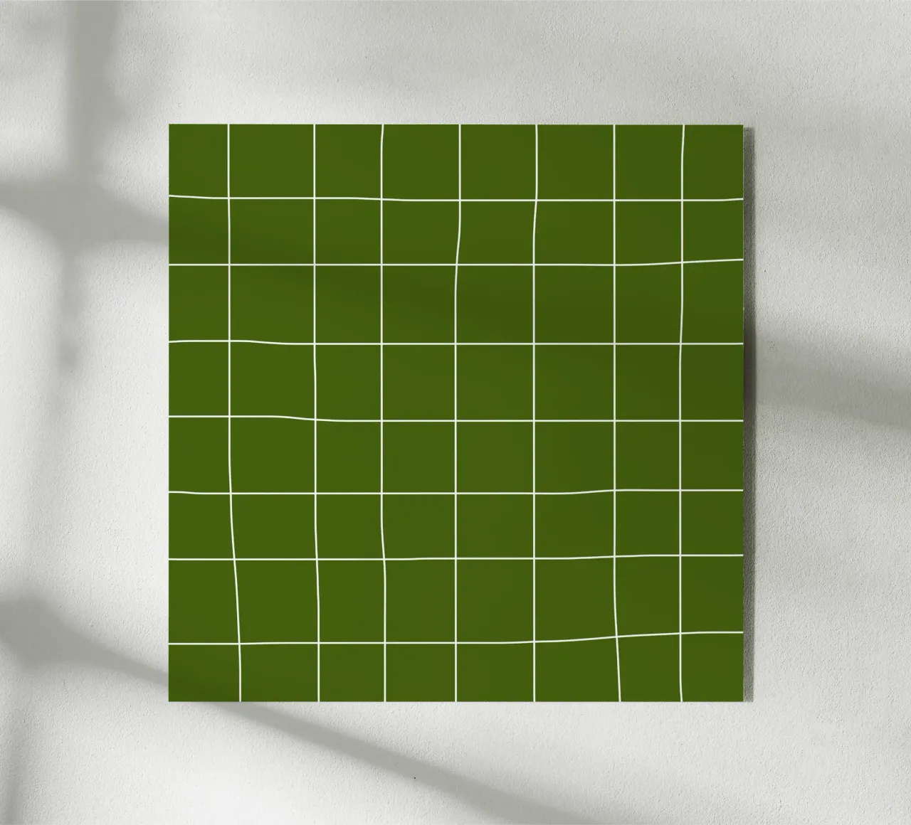 Green grid plexiglass da TijanaArtStudio88