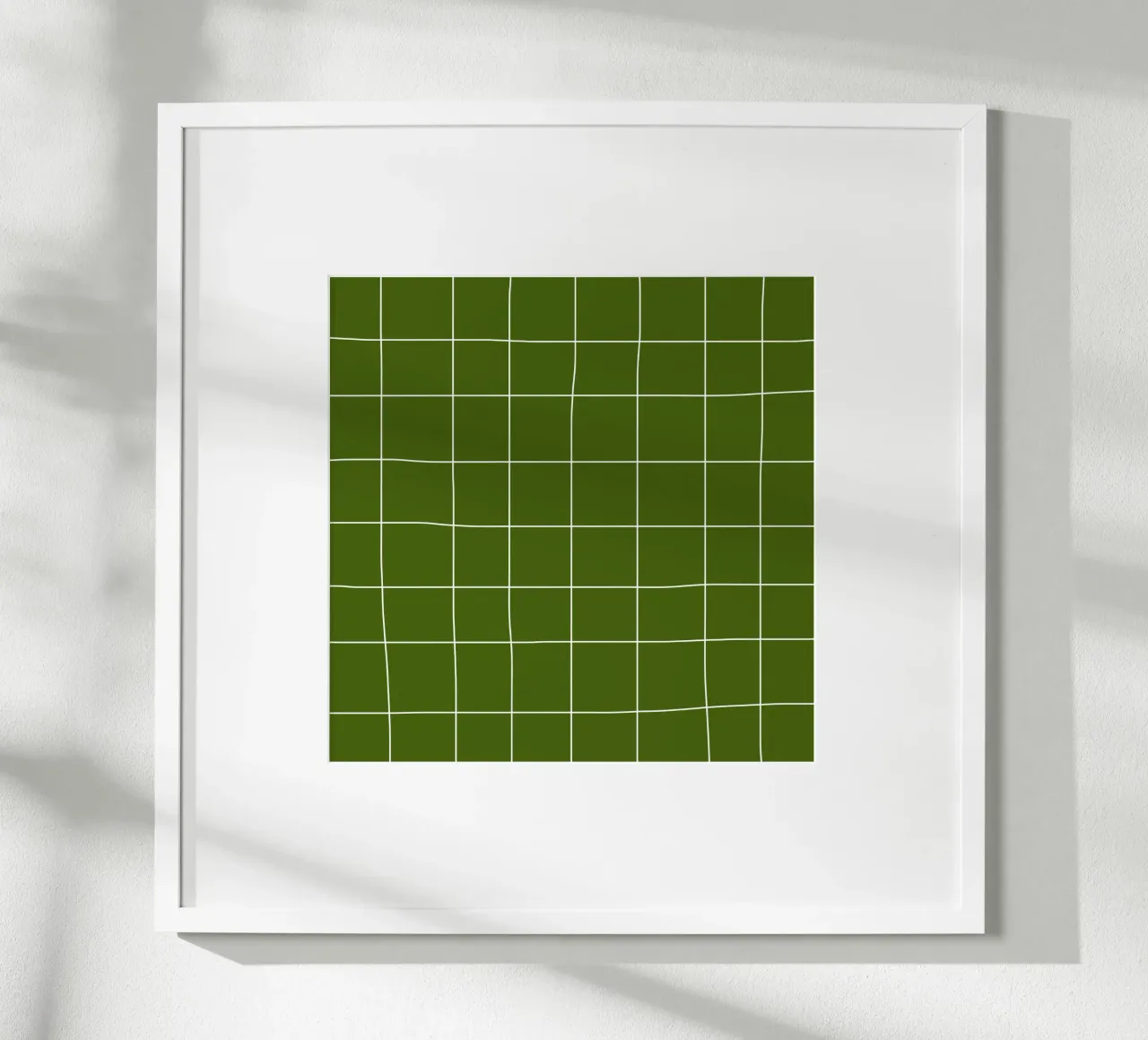 Green grid poster da TijanaArtStudio88
