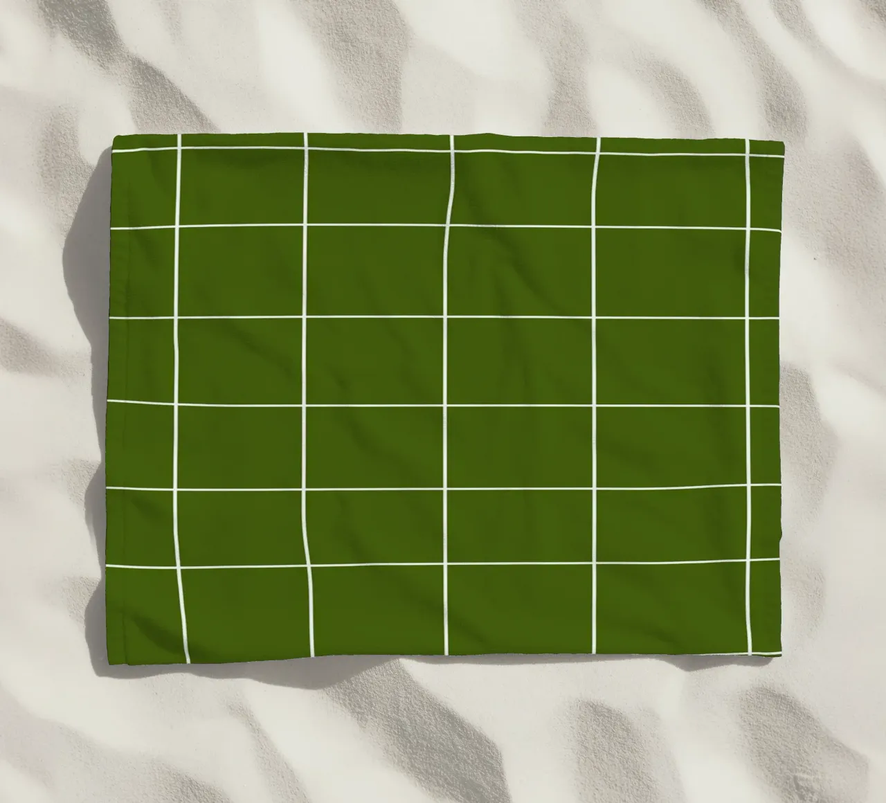 Green grid telo mare da TijanaArtStudio88