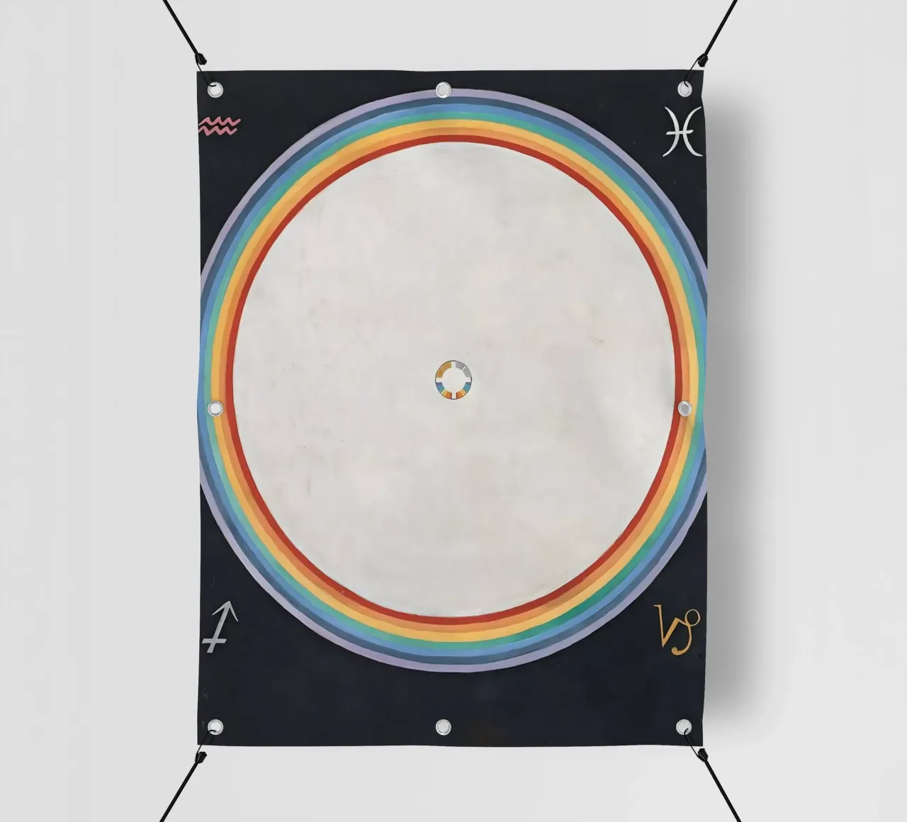 Hilma af Klint - La colomba n. 14 Gruppo IX-UW n. 38 telo in pvc da William Store