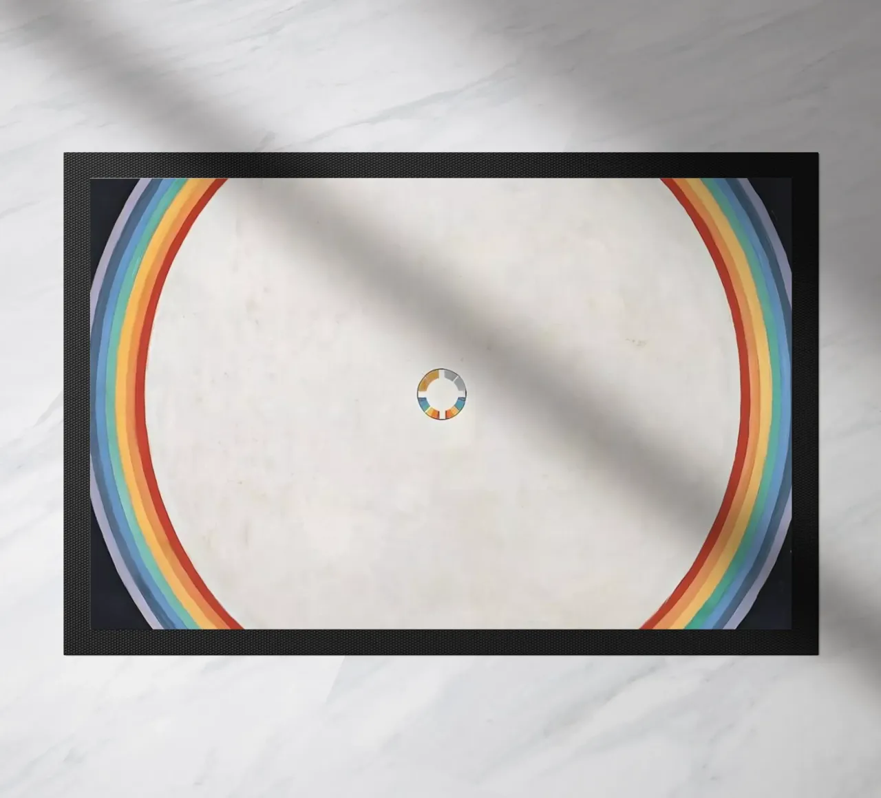 Hilma af Klint - La colombe n° 14 Groupe IX-UW n° 38 paillasson de William Store