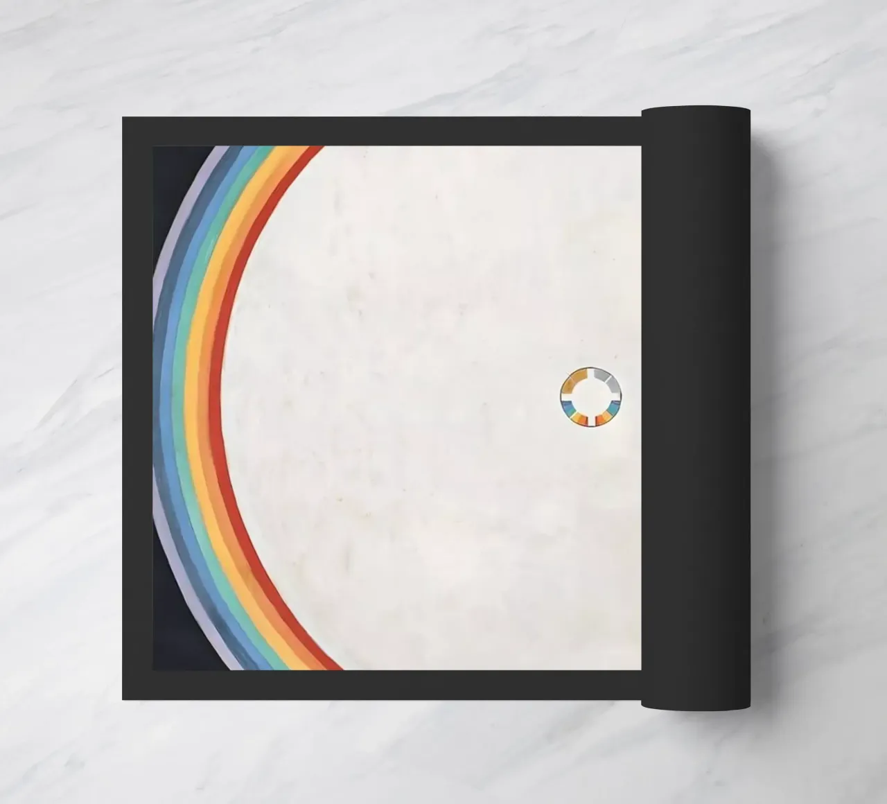 Hilma af Klint - La colombe n° 14 Groupe IX-UW n° 38 paillasson de William Store