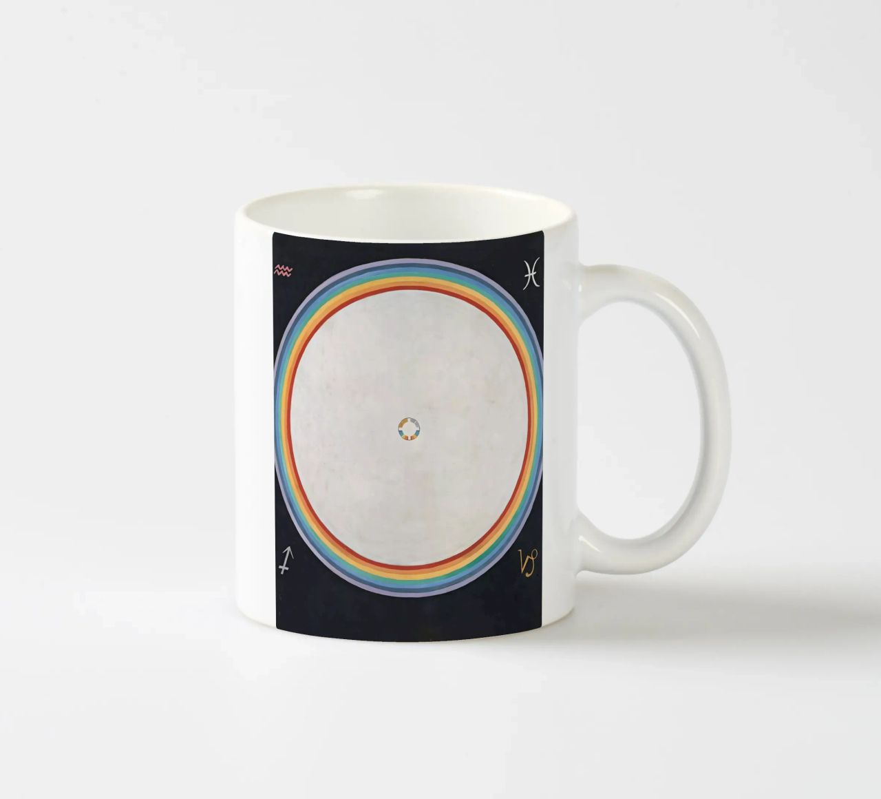Hilma af Klint - La colomba n. 14 Gruppo IX-UW n. 38 tazza in ceramica da William Store