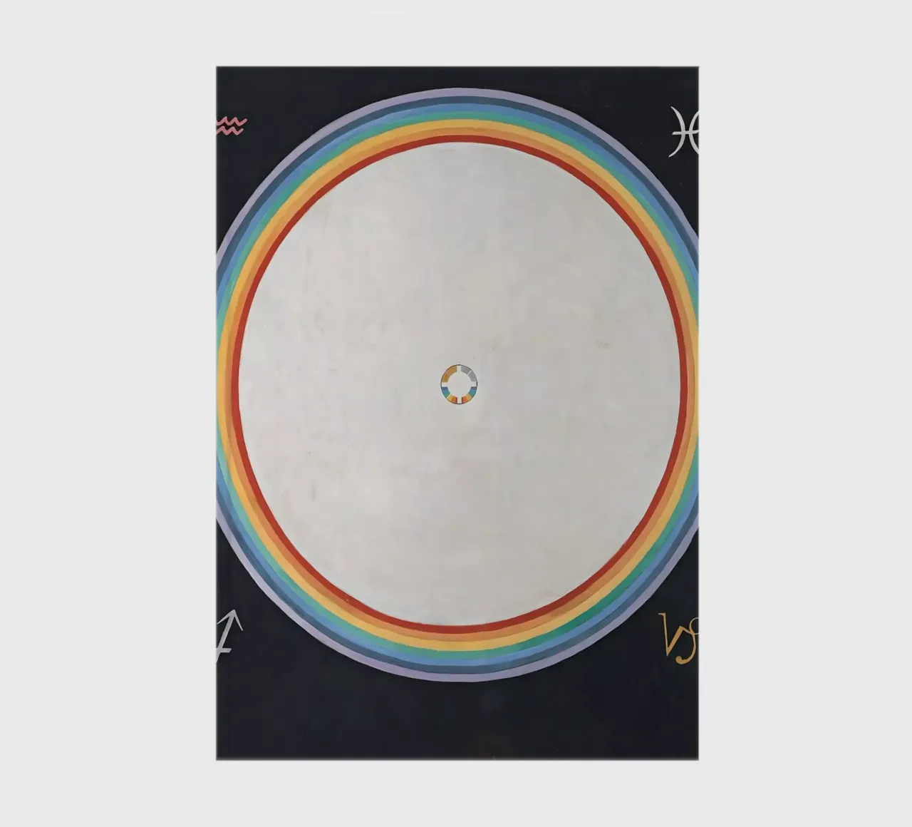 Hilma af Klint - La colombe n° 14 Groupe IX-UW n° 38 carnet de notes de William Store
