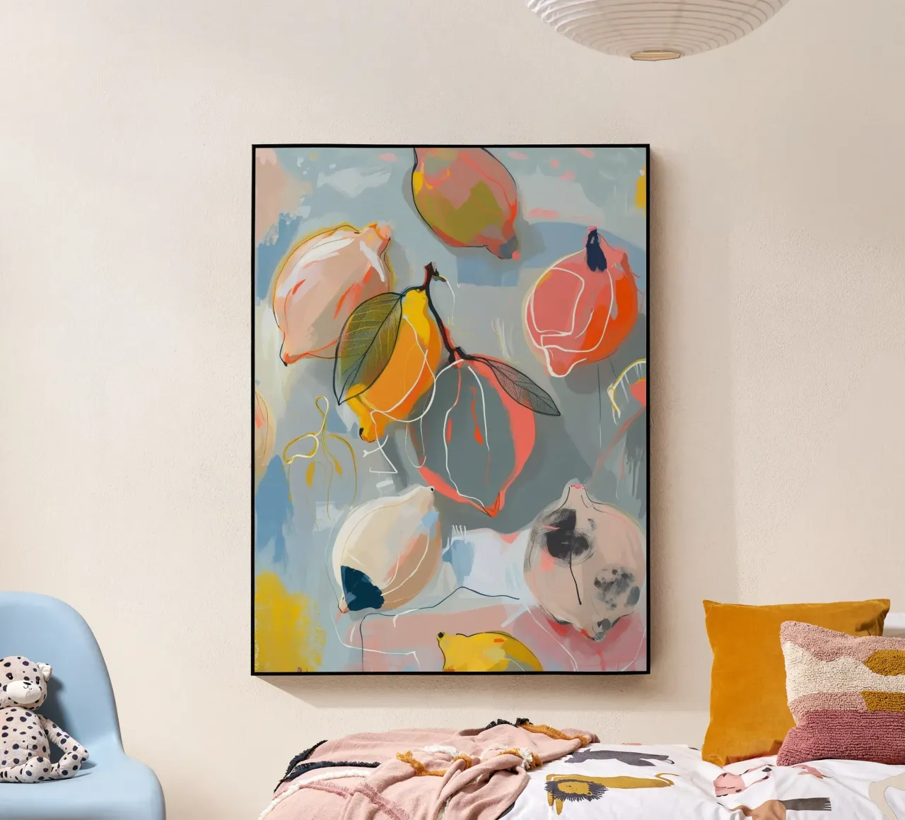 Zitronen plexiglass da Zwischenschicht