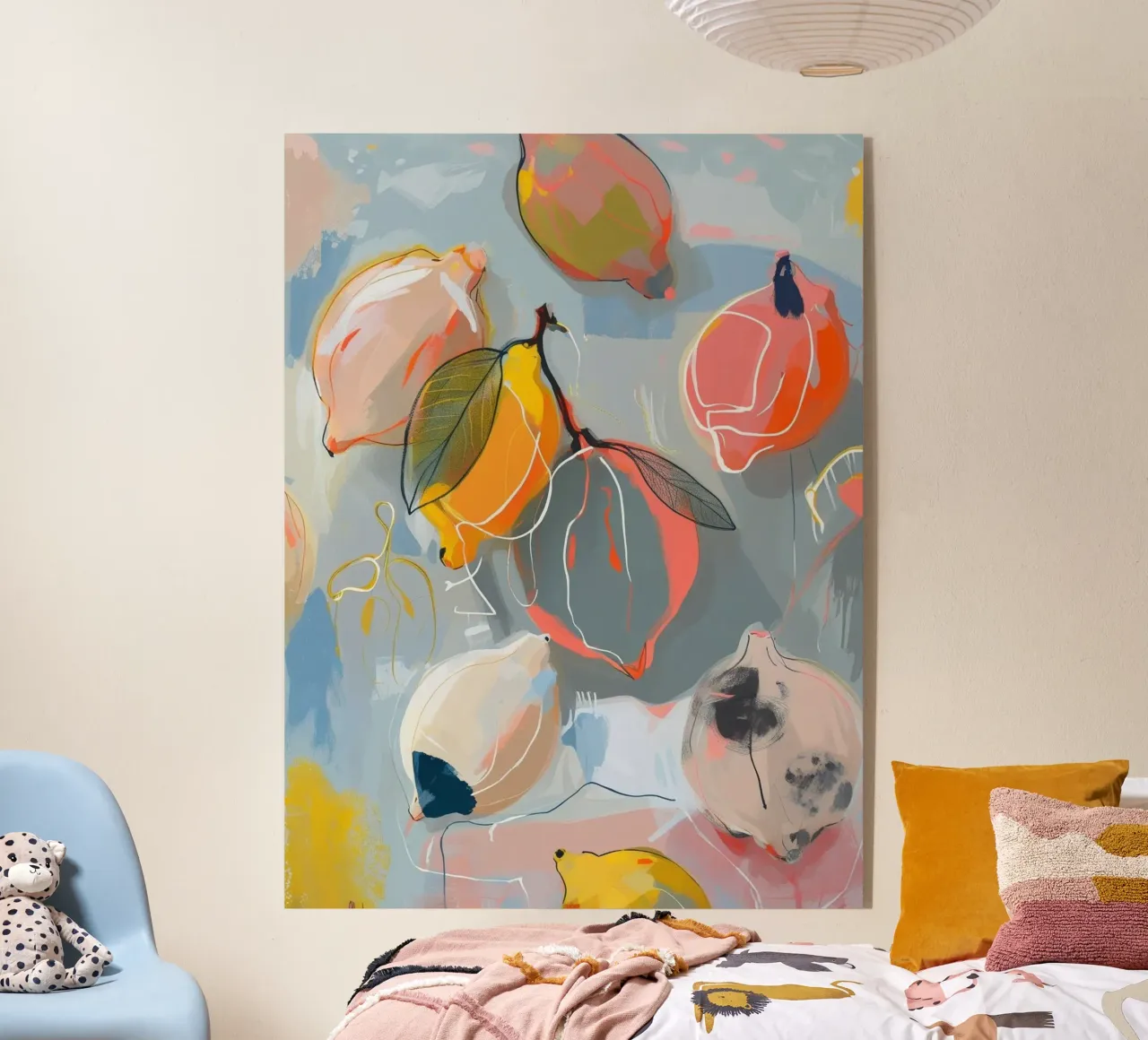 Zitronen plexiglass da Zwischenschicht