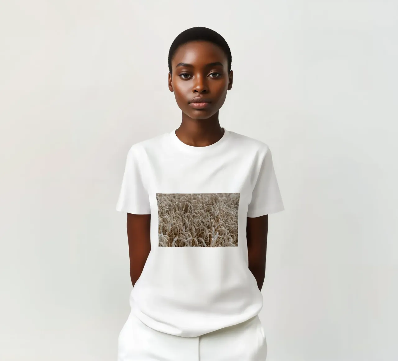 Kornfeld in stile bohémien t-shirt da Carinaprint