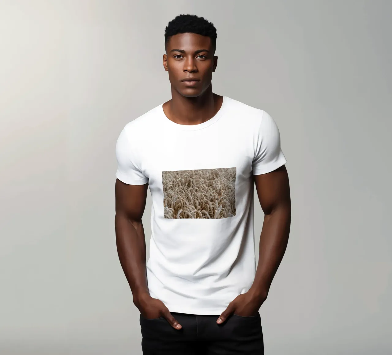 Kornfeld in stile bohémien t-shirt da Carinaprint