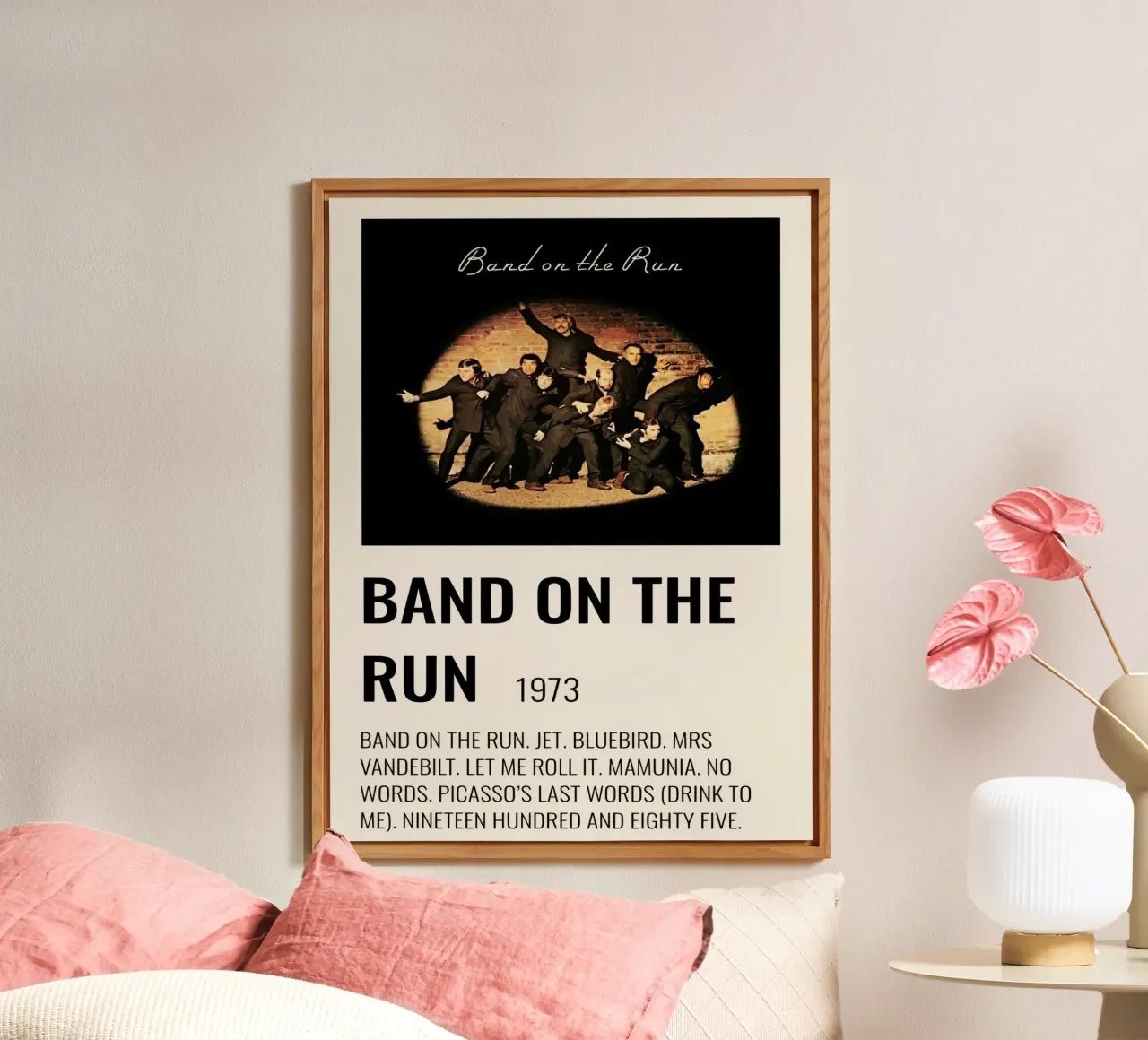 Wings Band On The Run alluminio dibond da Roronoa7
