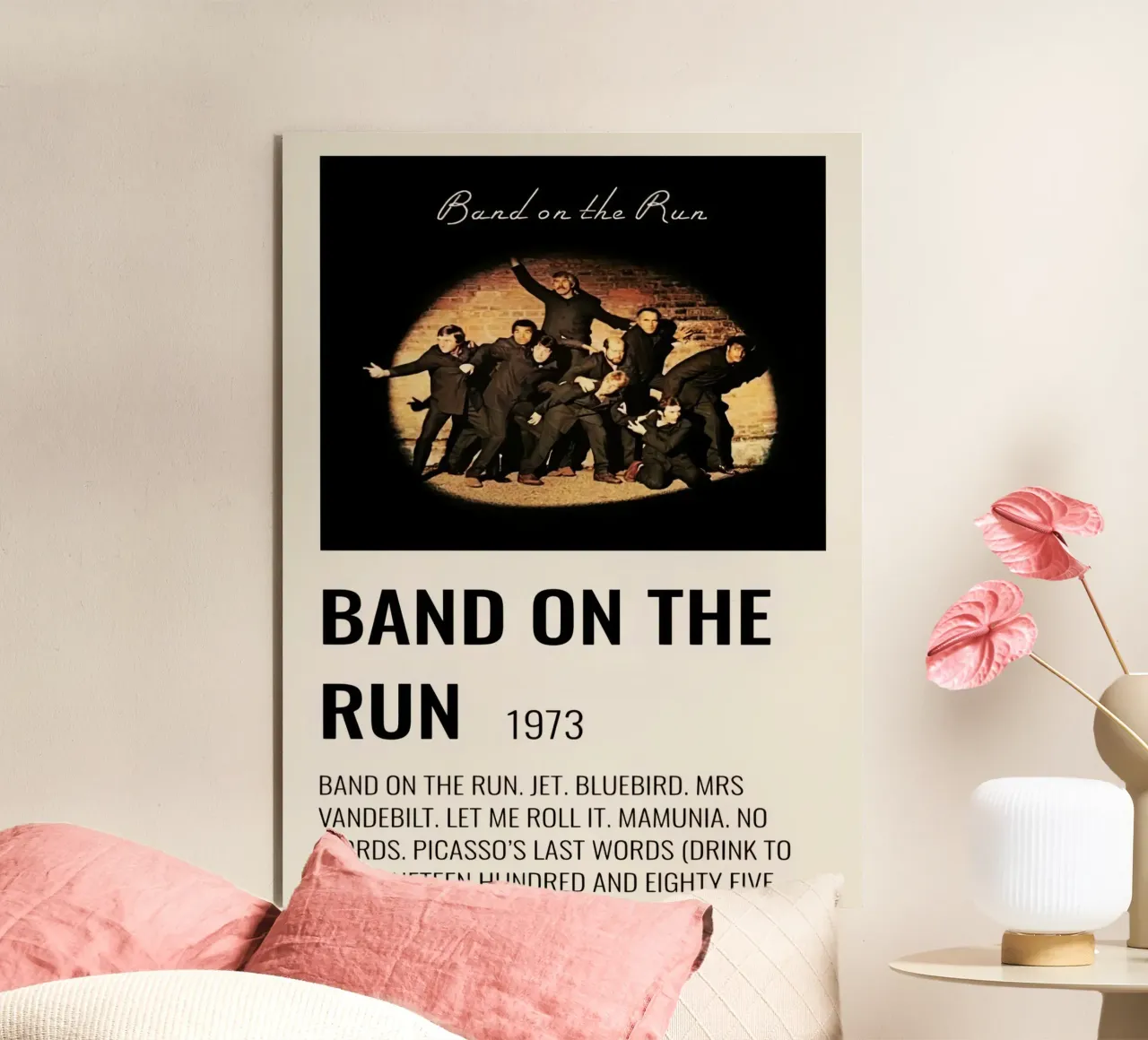 Wings Band On The Run alluminio dibond da Roronoa7