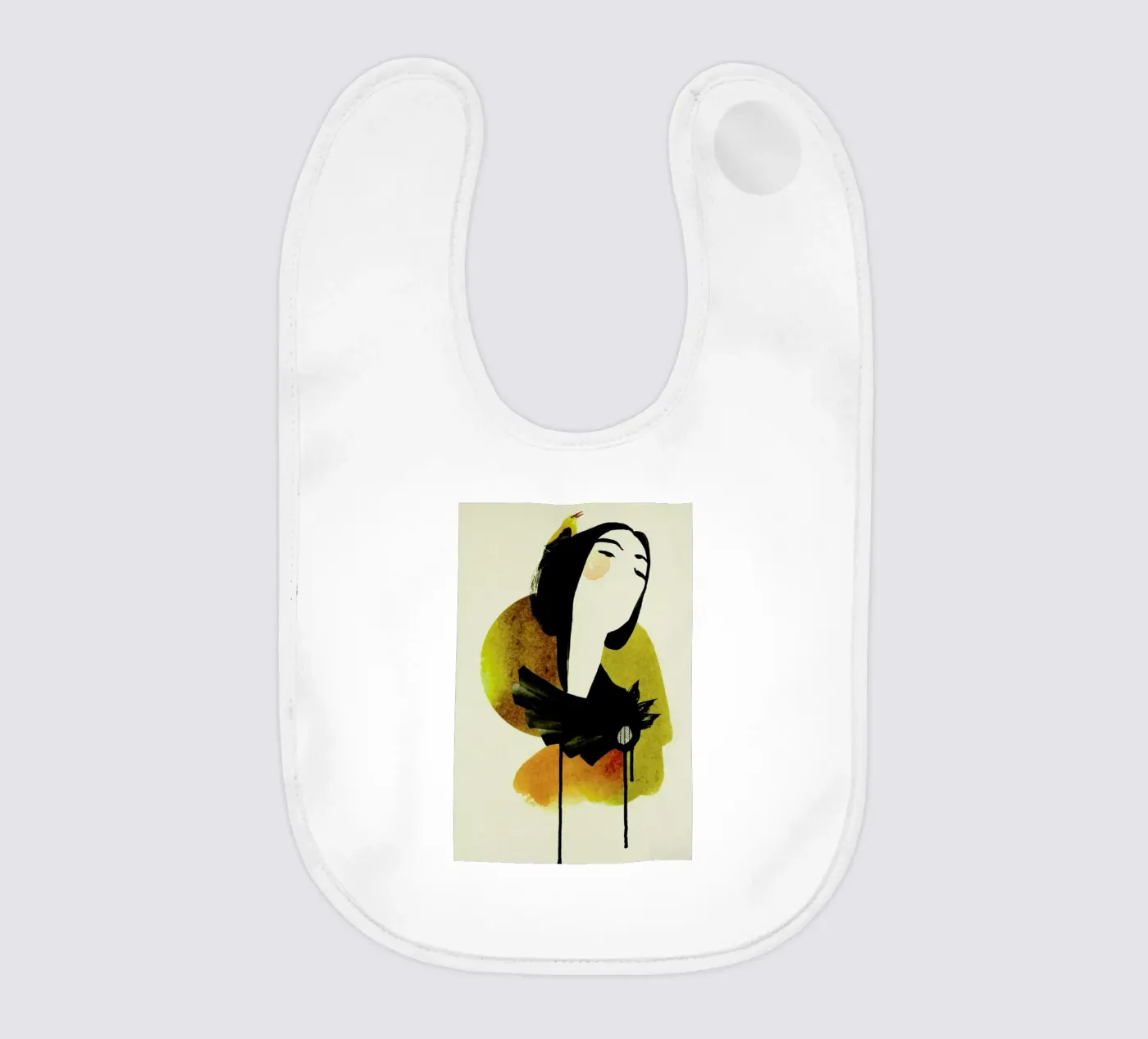 Doll 1 baby bib by Ekaterina Koroleva