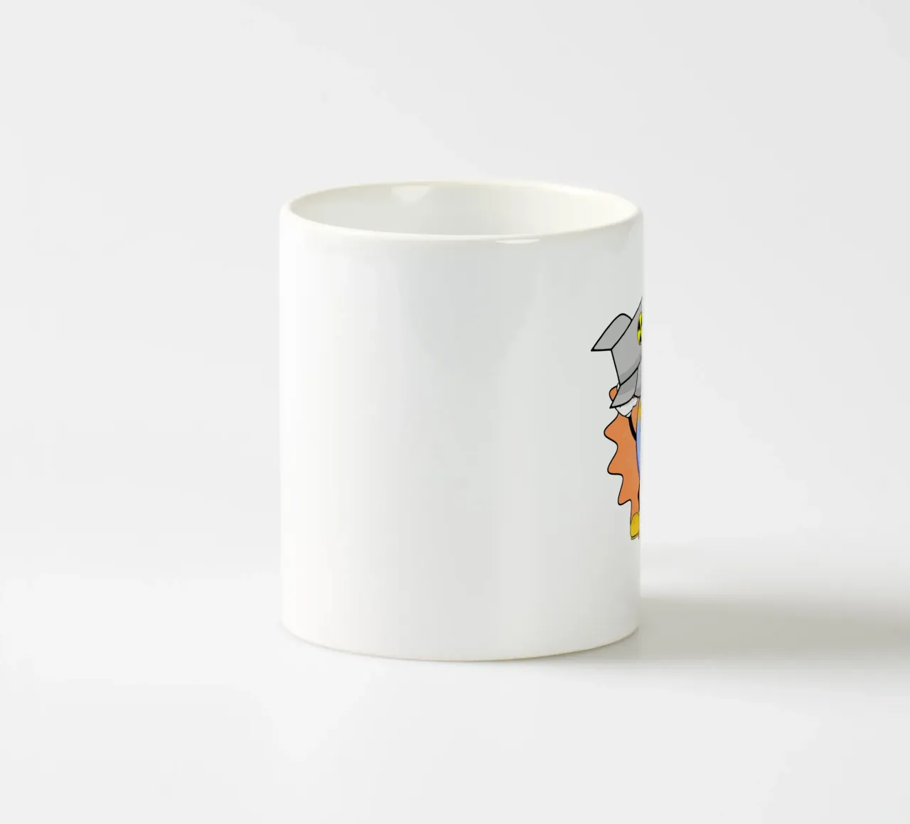 Abbiamo bisogno di una barca più grande Sarcasmo retrò Umorismo dark Cartone animato Terra tazza in ceramica da sillyindustries