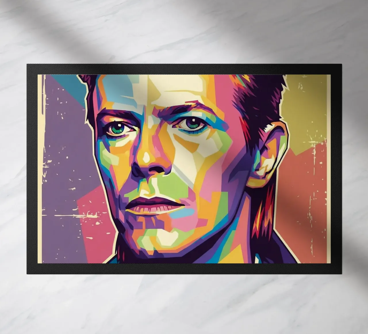 David Bowie pop art zerbino da Hantamrata