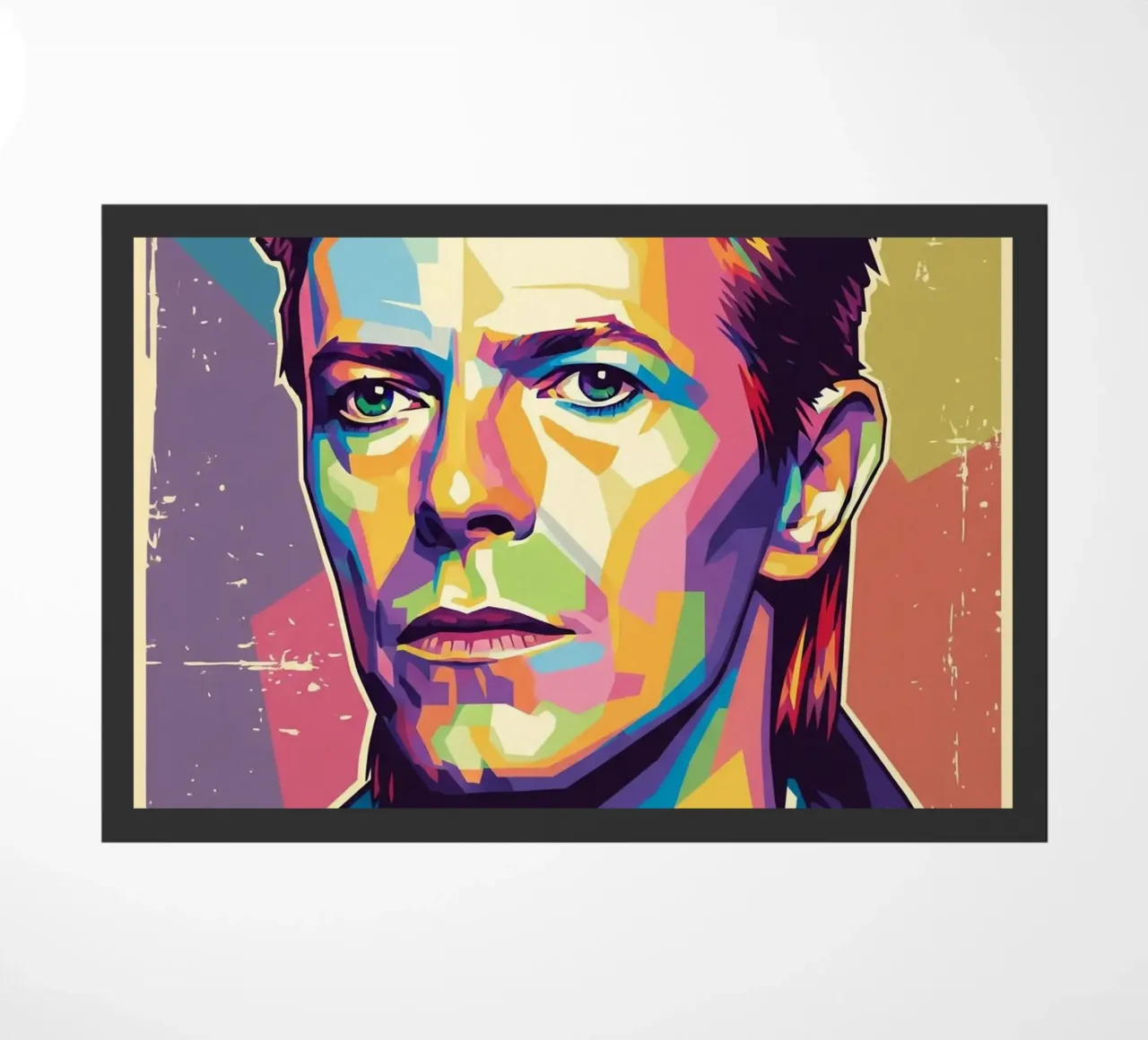 David Bowie pop art zerbino da Hantamrata