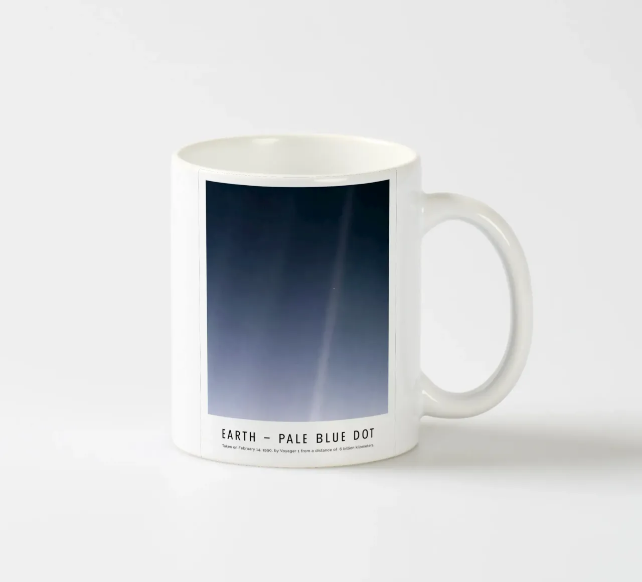 Terra - Punto blu pallido tazza in ceramica da hewitt shop