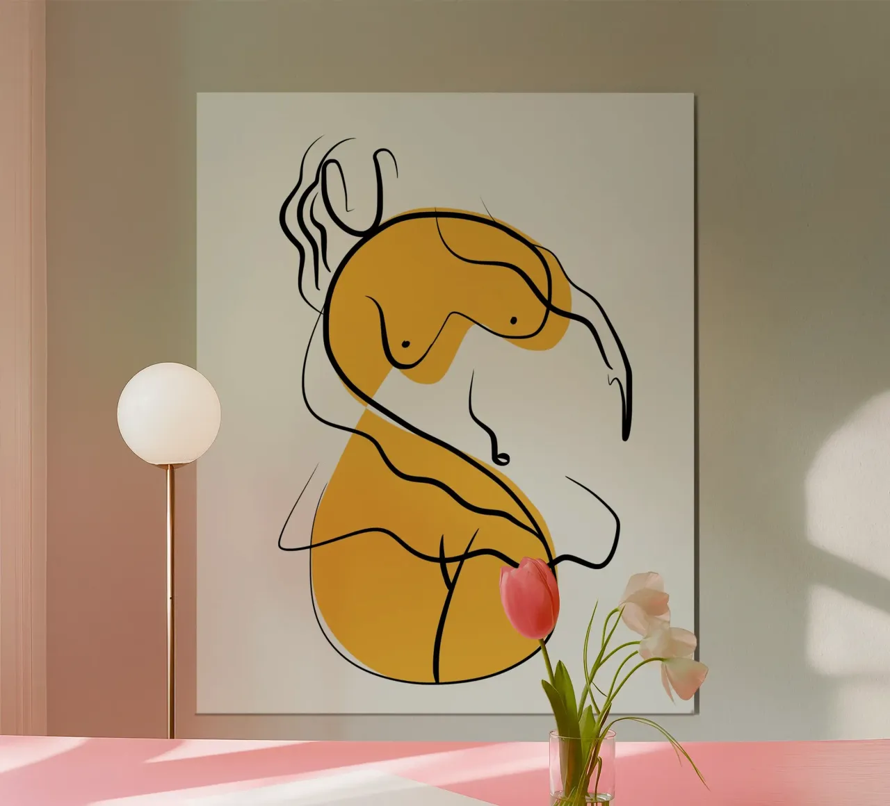 Giallo e nudo 08 poster da Little Dean