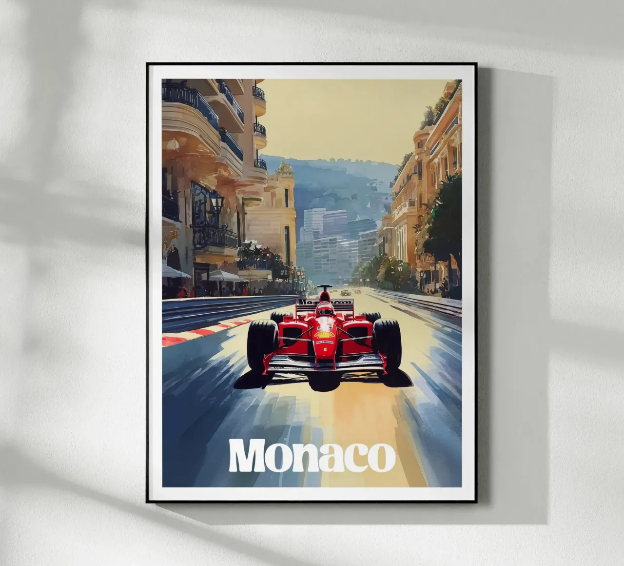 Affiche Monaco plexiglass da Frame the World