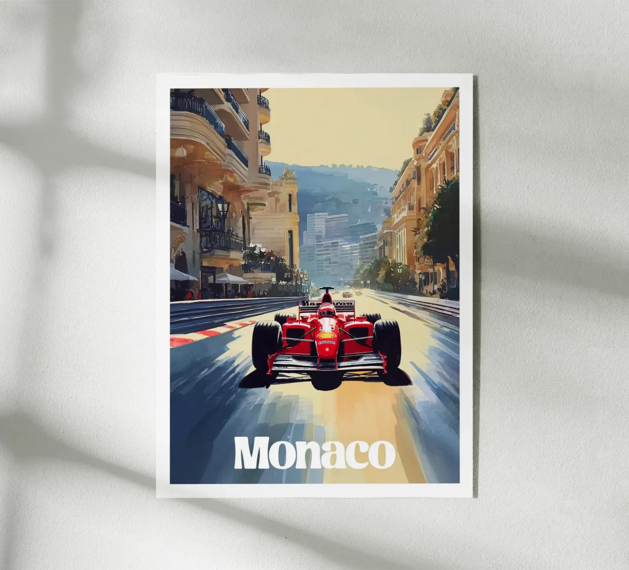 Affiche Monaco plexiglass da Frame the World