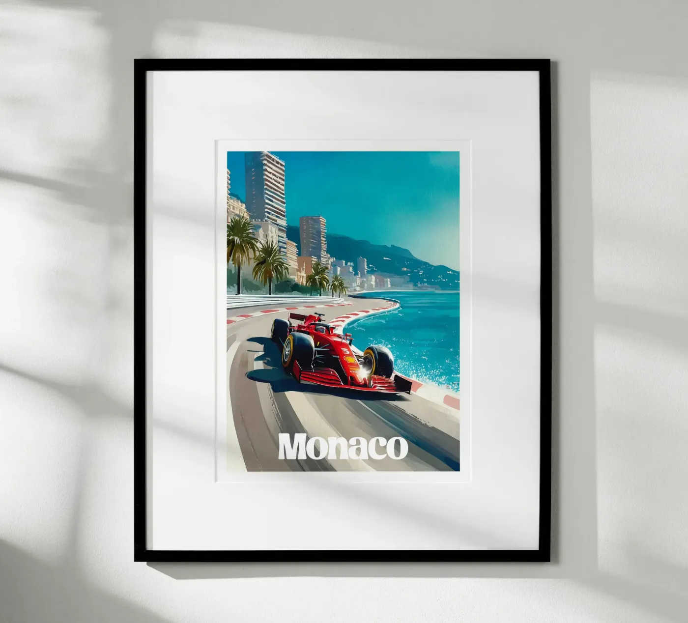 Affiche Monaco poster da Frame the World