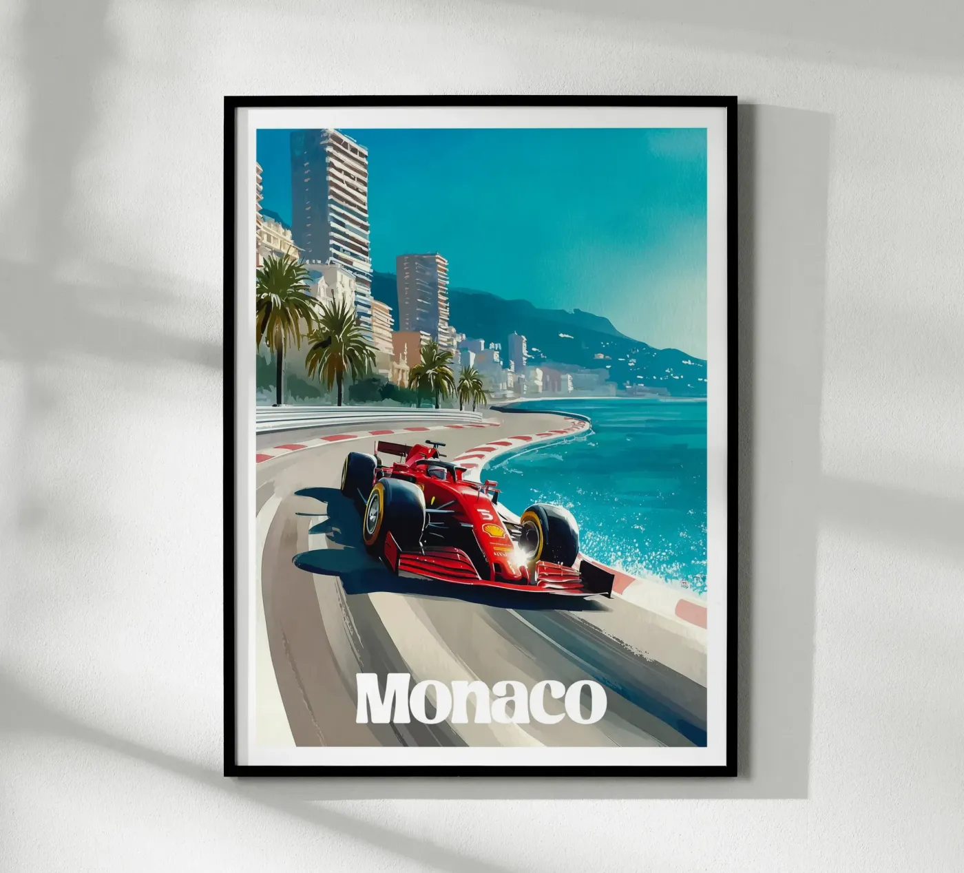 Affiche Monaco poster da Frame the World