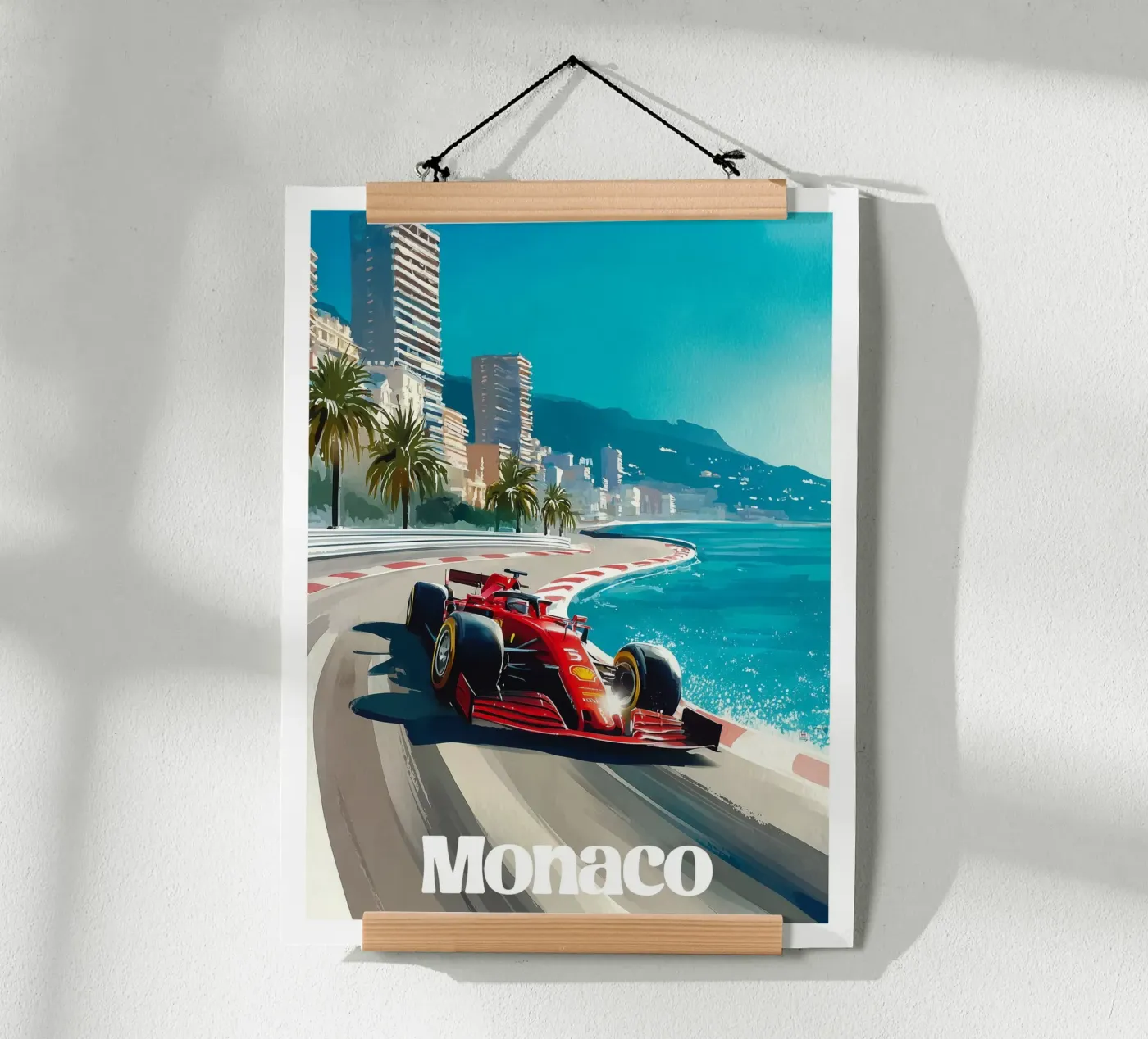 Affiche Monaco poster da Frame the World