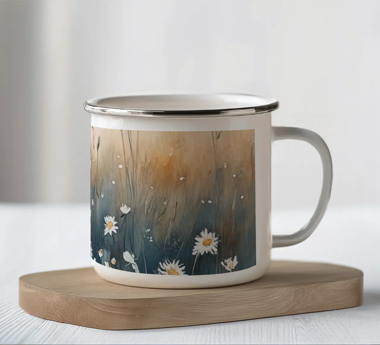 Prato magico tazza in smalto da Justyna Jaszke JBJart