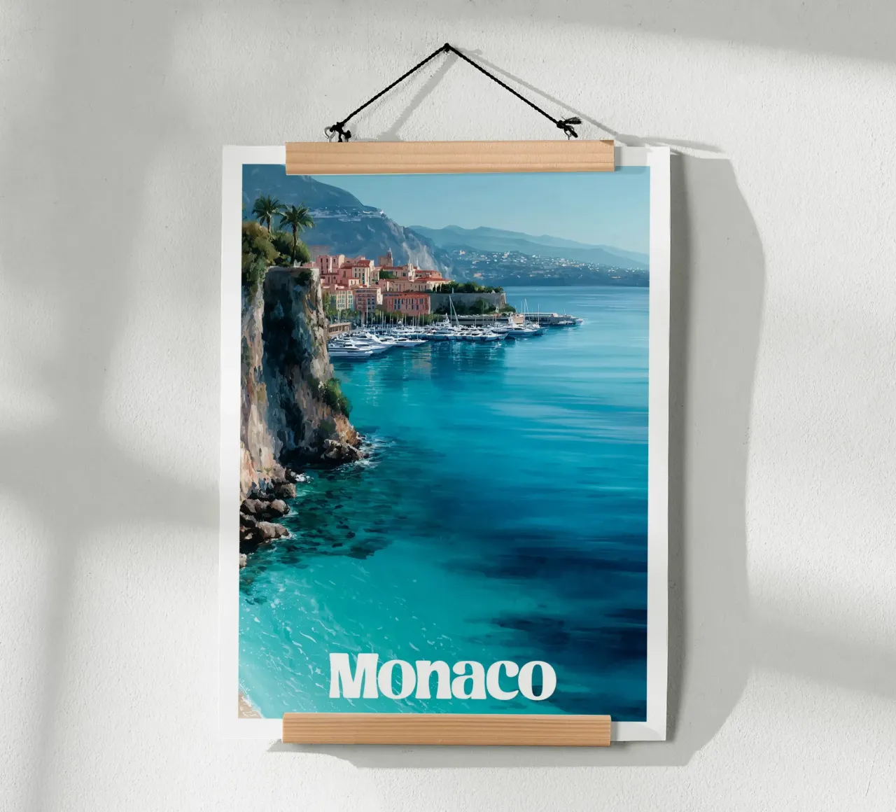 Affiche Monaco poster da Frame the World