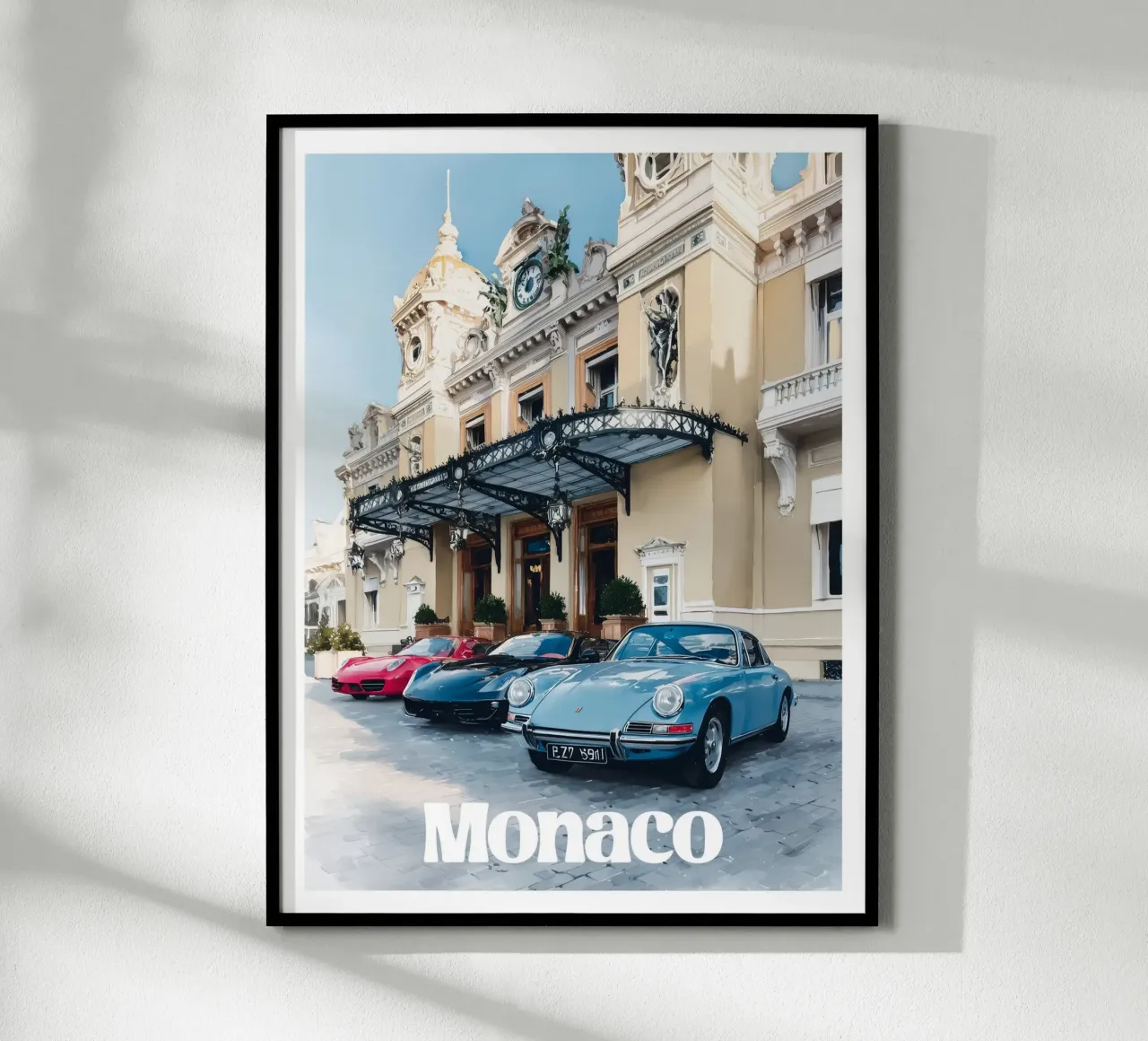 Affiche Monaco poster da Frame the World