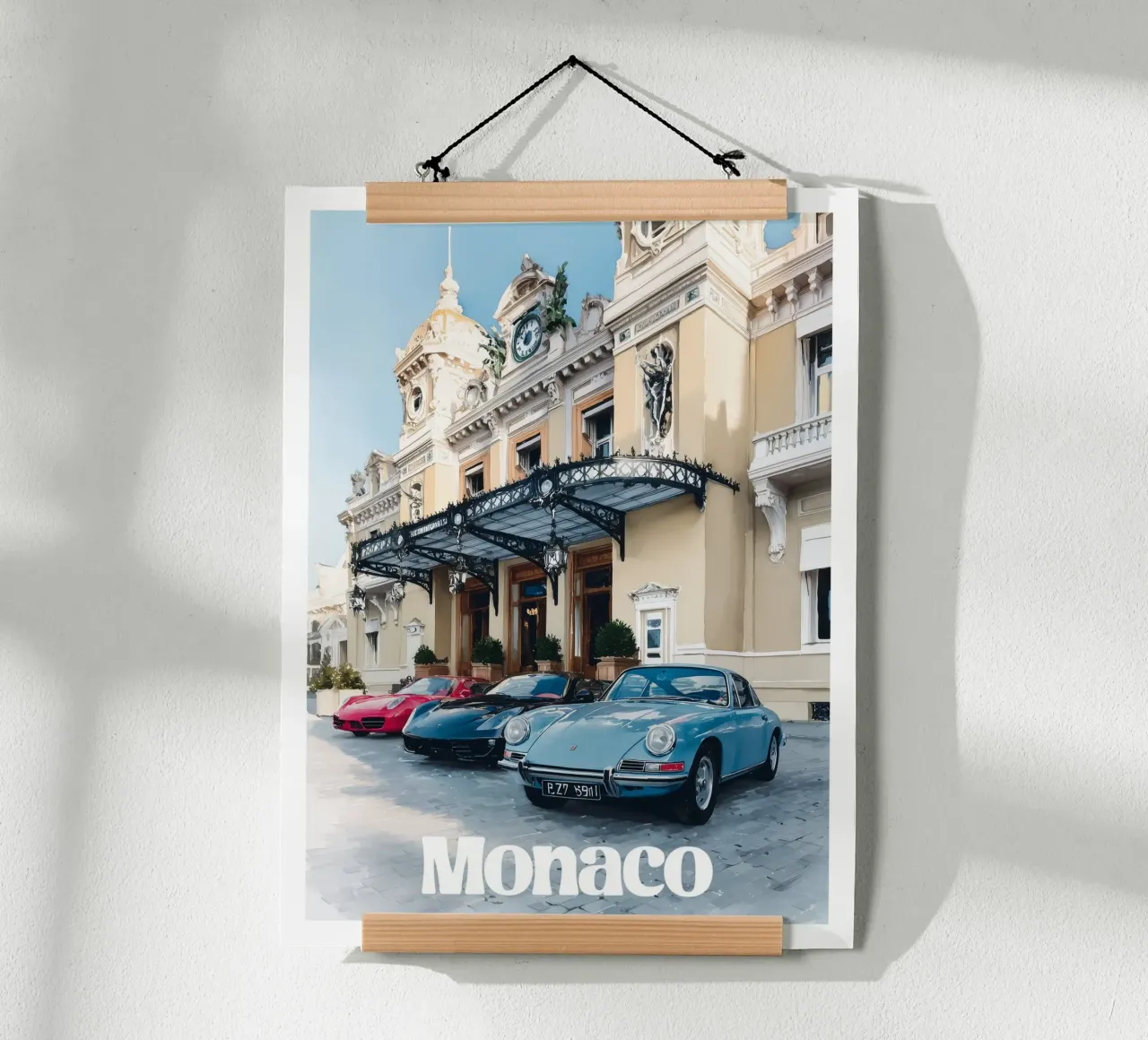 Affiche Monaco poster da Frame the World