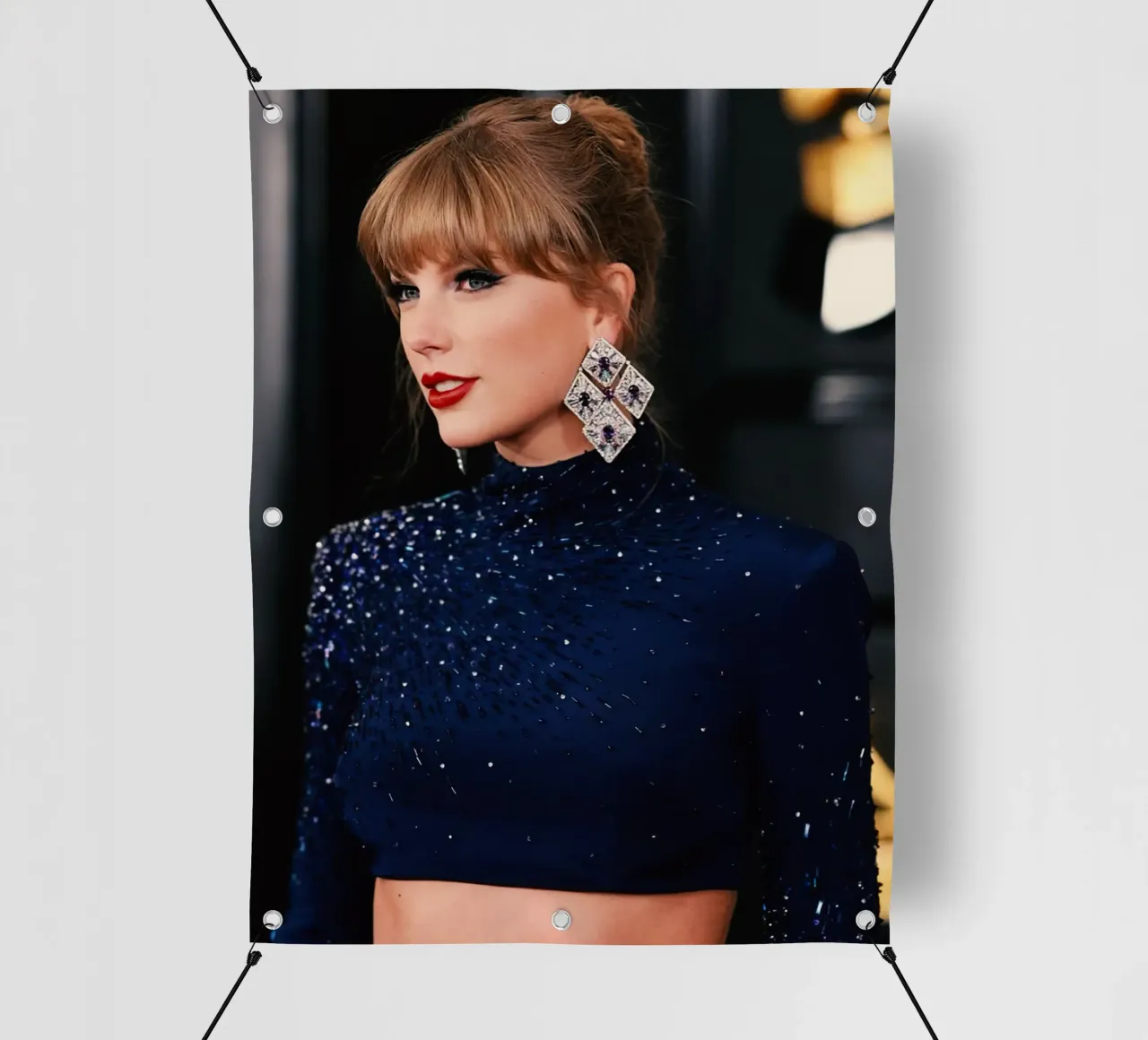 Taylor Swift Potrait telo in pvc da Musadad Shop