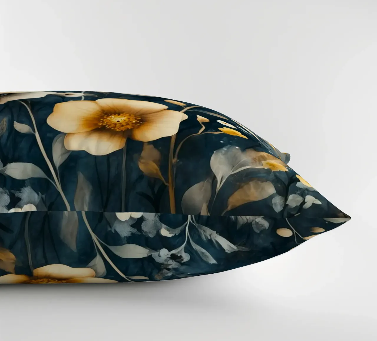 Meodow magico con fiori cuscino da Justyna Jaszke JBJart