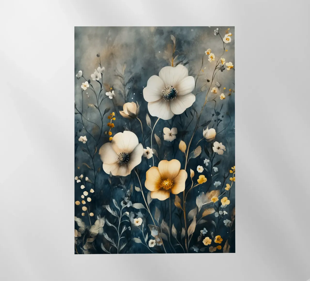 Meodow magico con fiori pellicola backlit da Justyna Jaszke JBJart