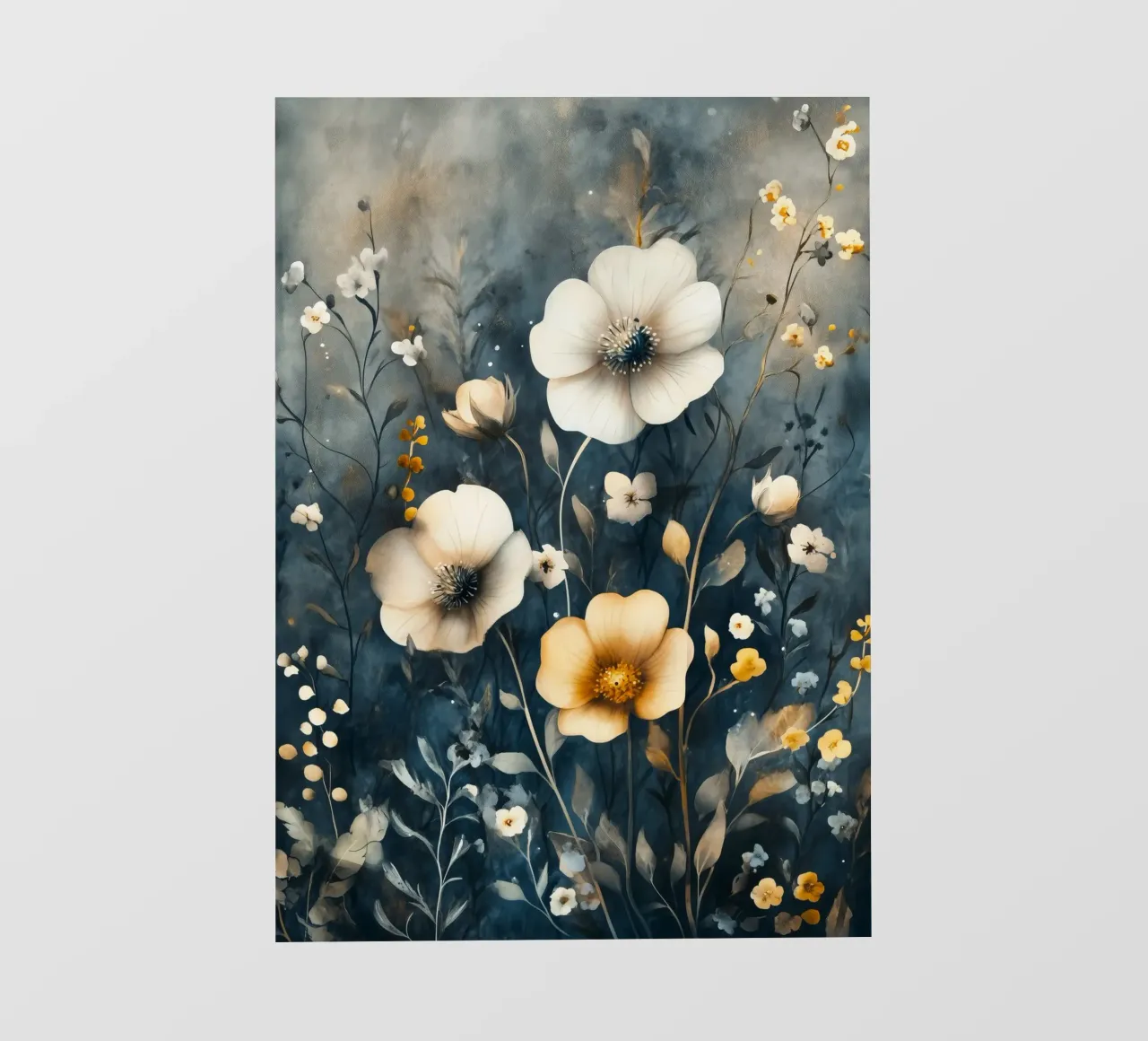 Meodow magico con fiori telo in pvc da Justyna Jaszke JBJart