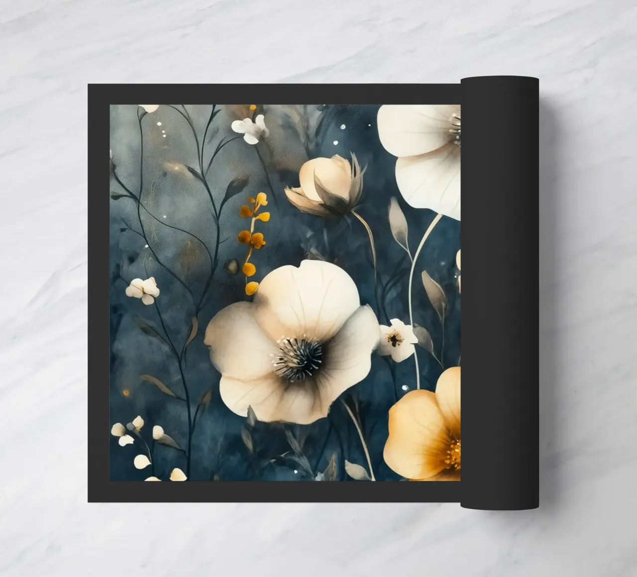 Meodow magico con fiori zerbino da Justyna Jaszke JBJart