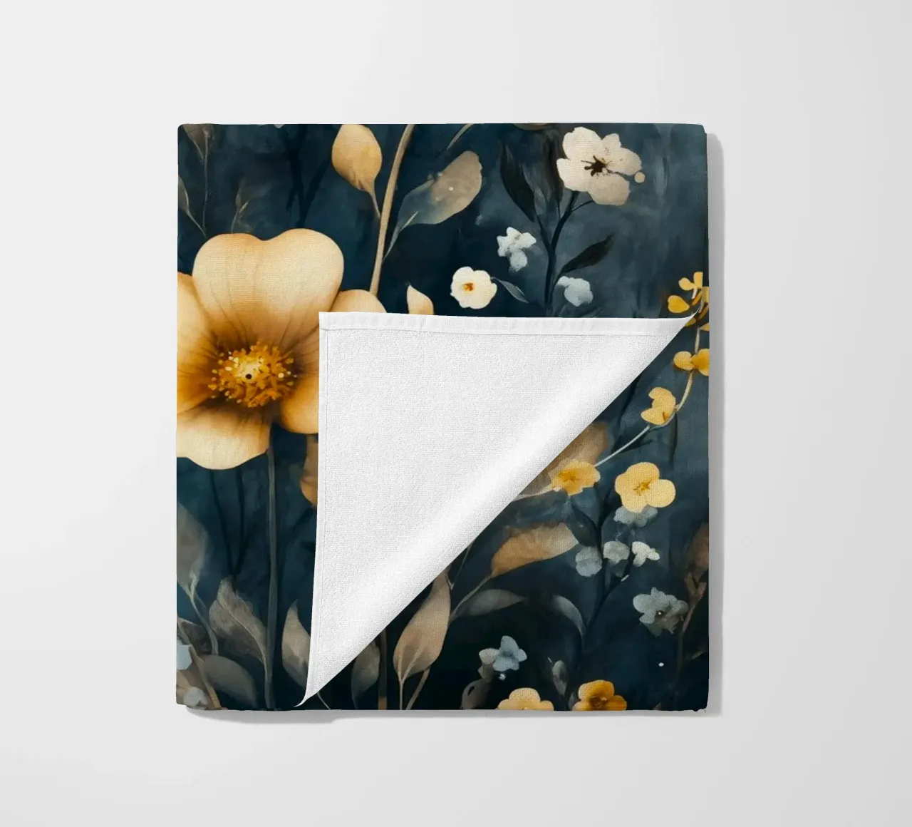 Meodow magico con fiori telo mare da Justyna Jaszke JBJart