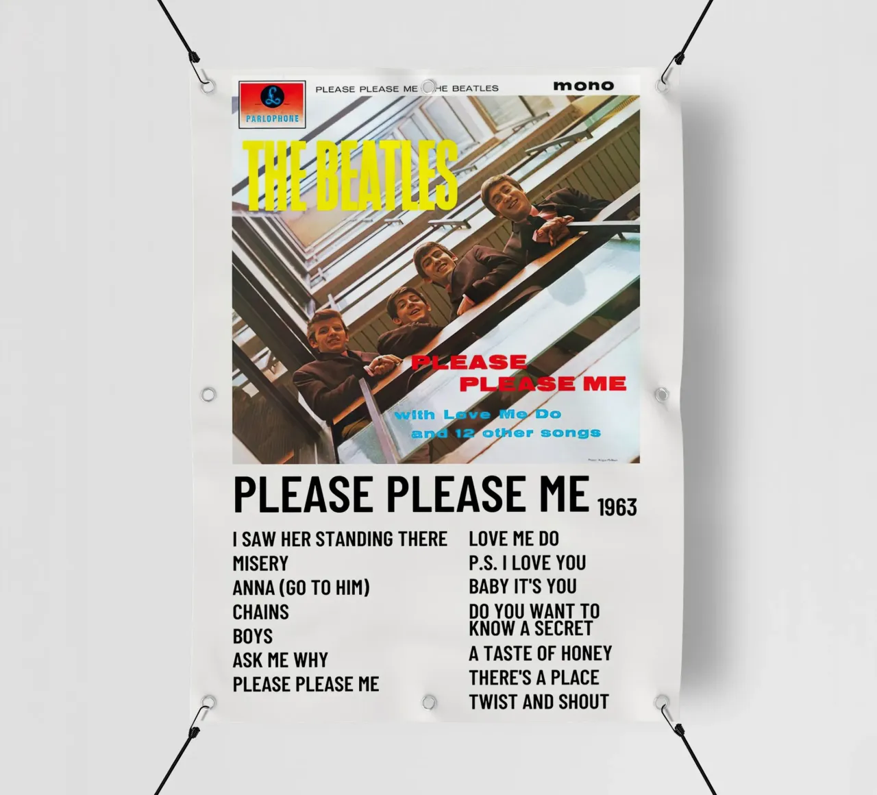 The Beatles Please Please Me telo in pvc da Roronoa7
