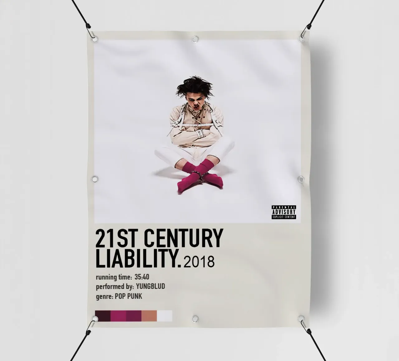 Yungblud 21st Century Liability telo in pvc da Roronoa7