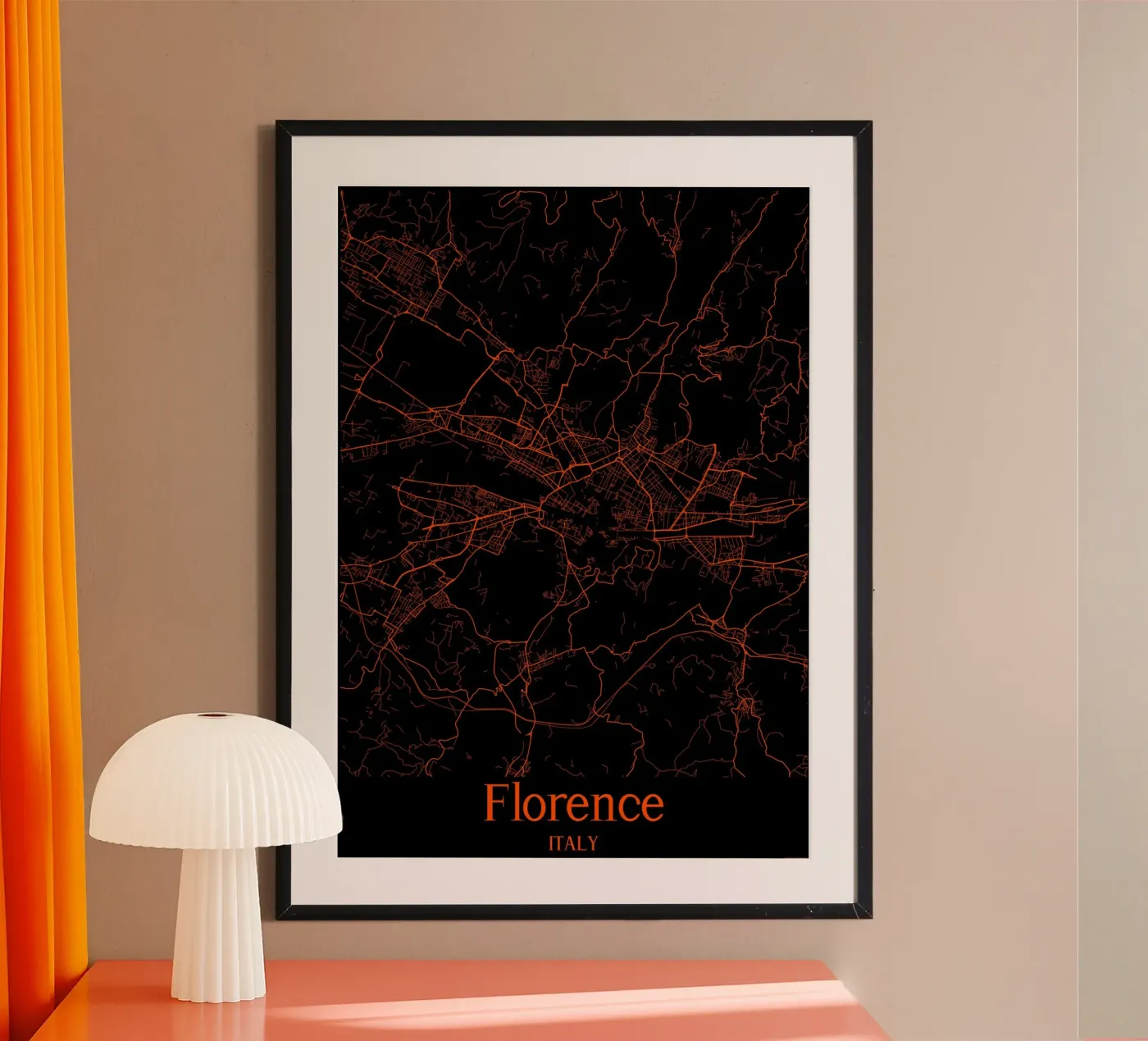 Florence Poster von MiMap