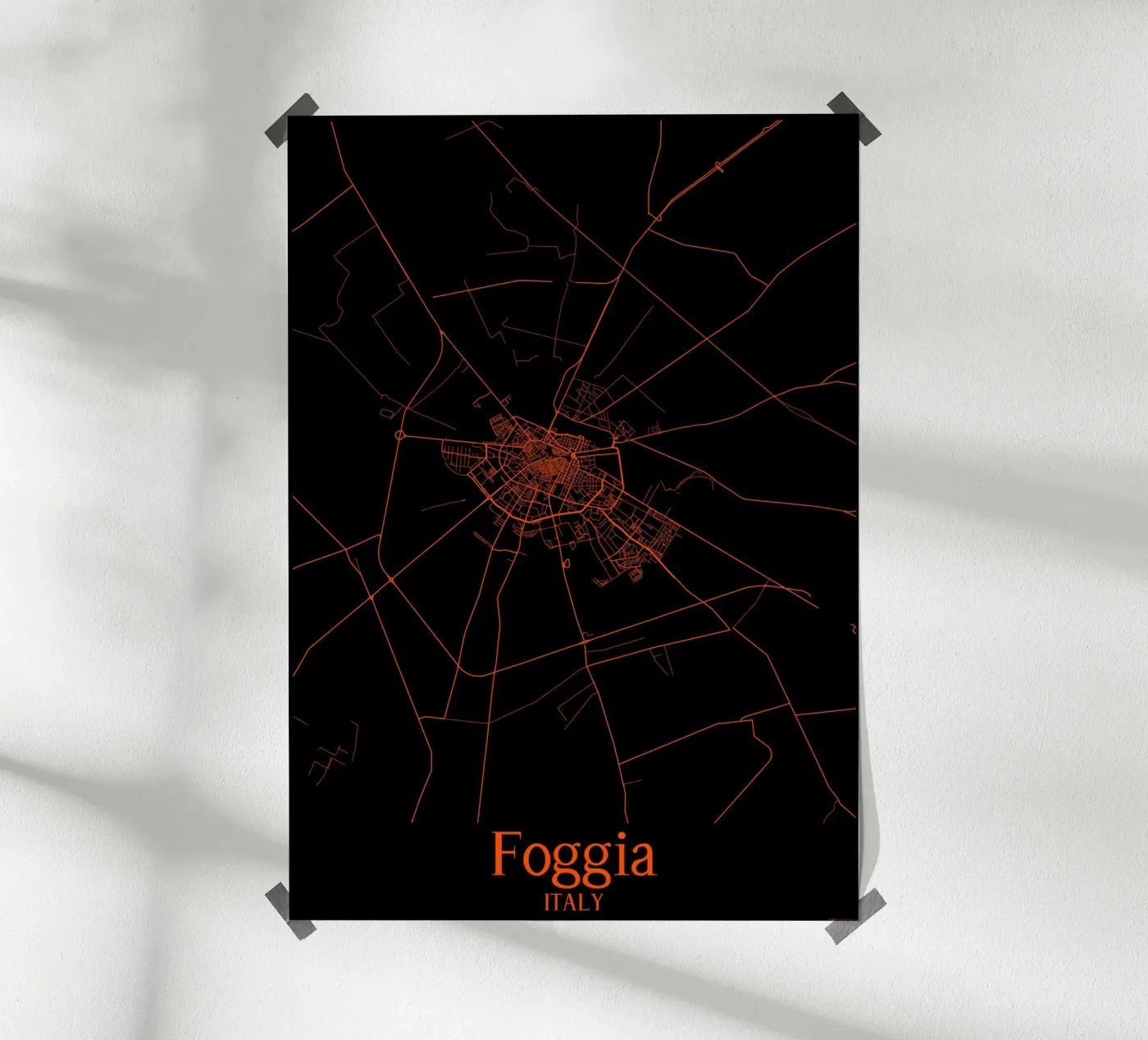 Foggia poster da MiMap