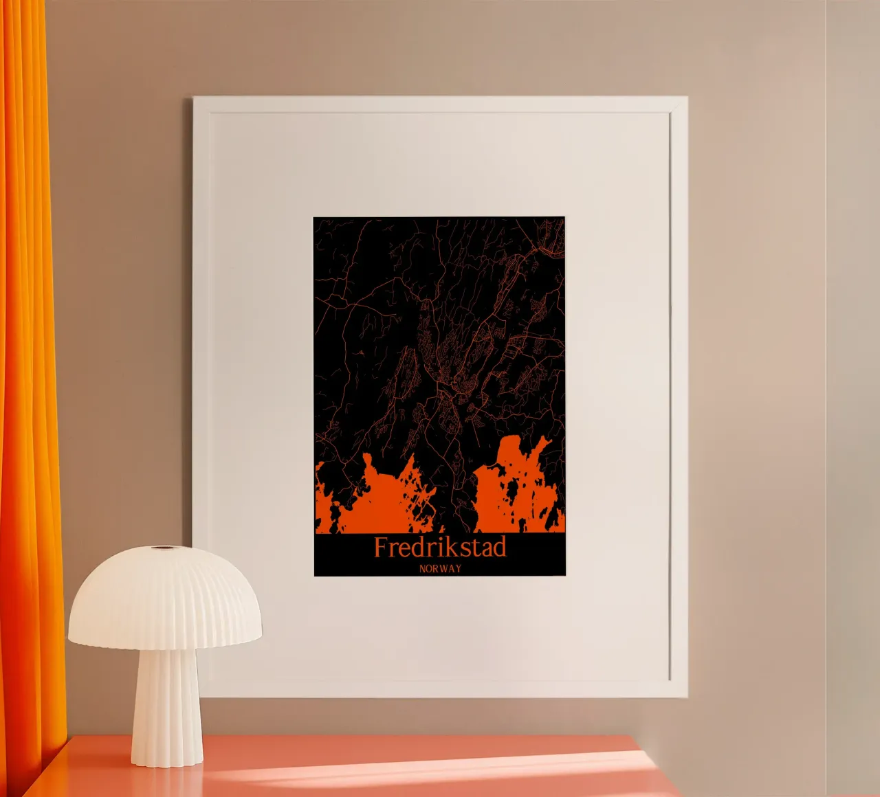 Fredrikstad poster da MiMap