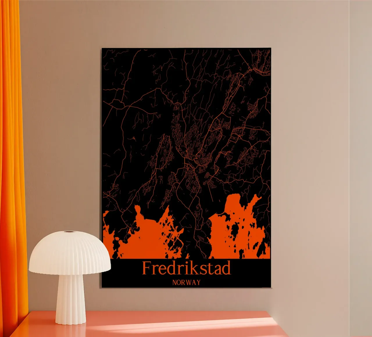 Fredrikstad poster da MiMap