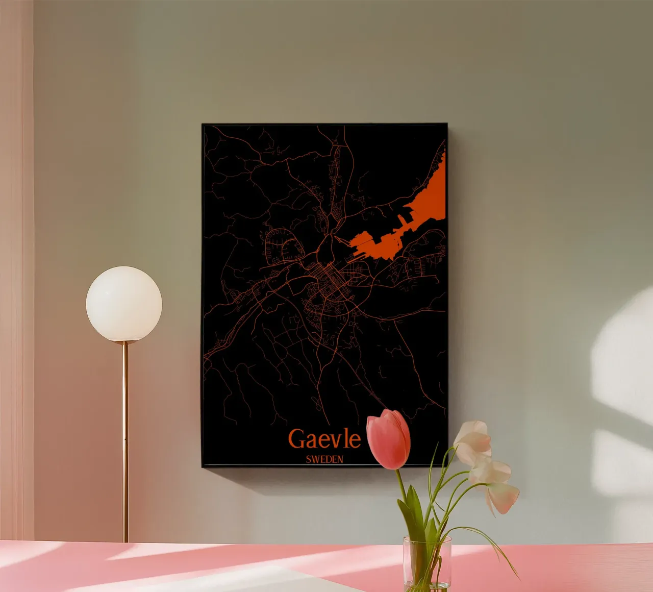 Gaevle acryl van MiMap