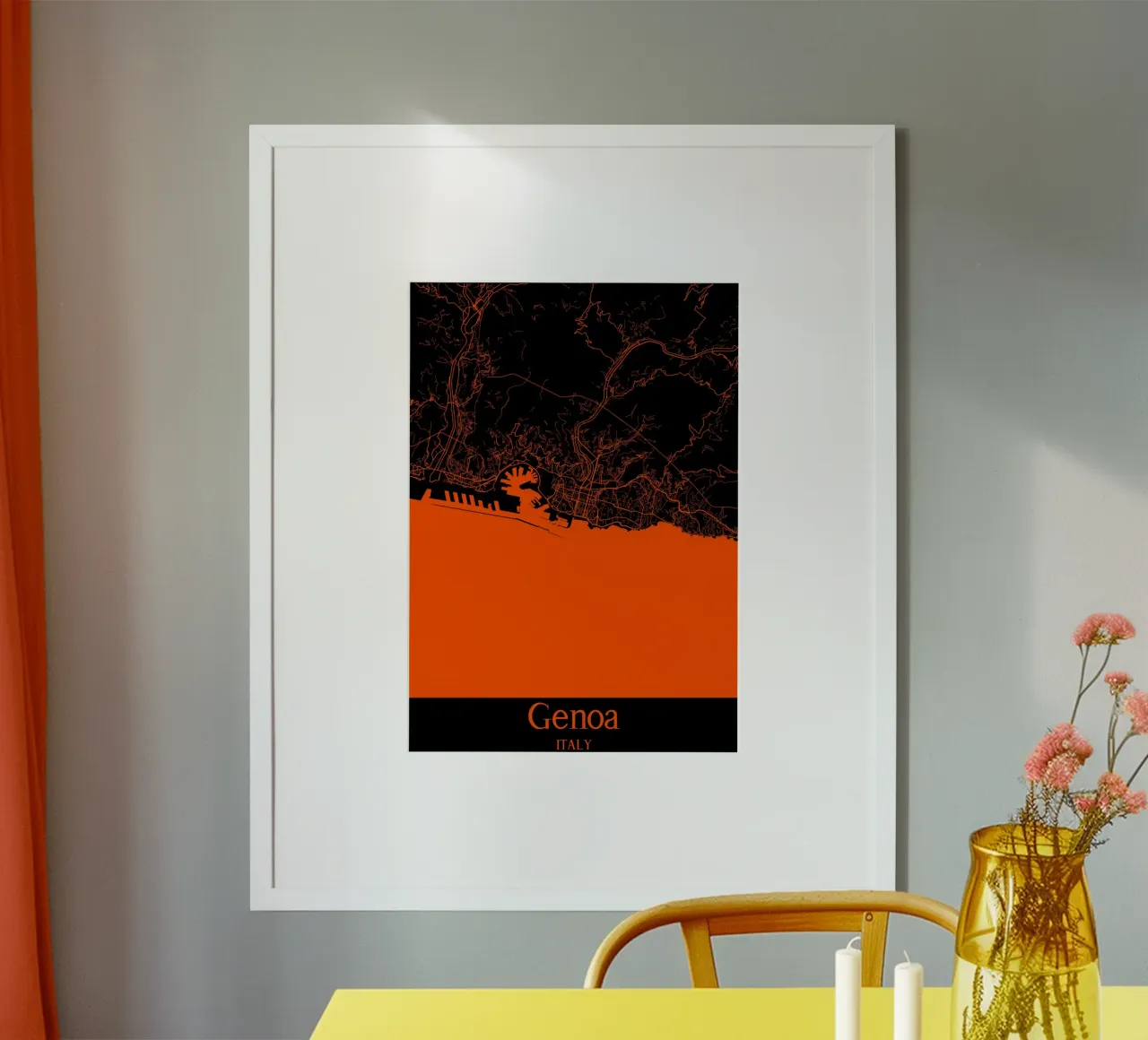 Genoa poster da MiMap