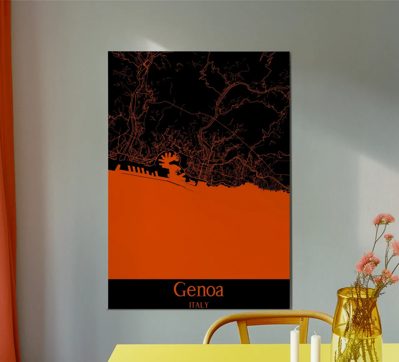 Genoa poster da MiMap