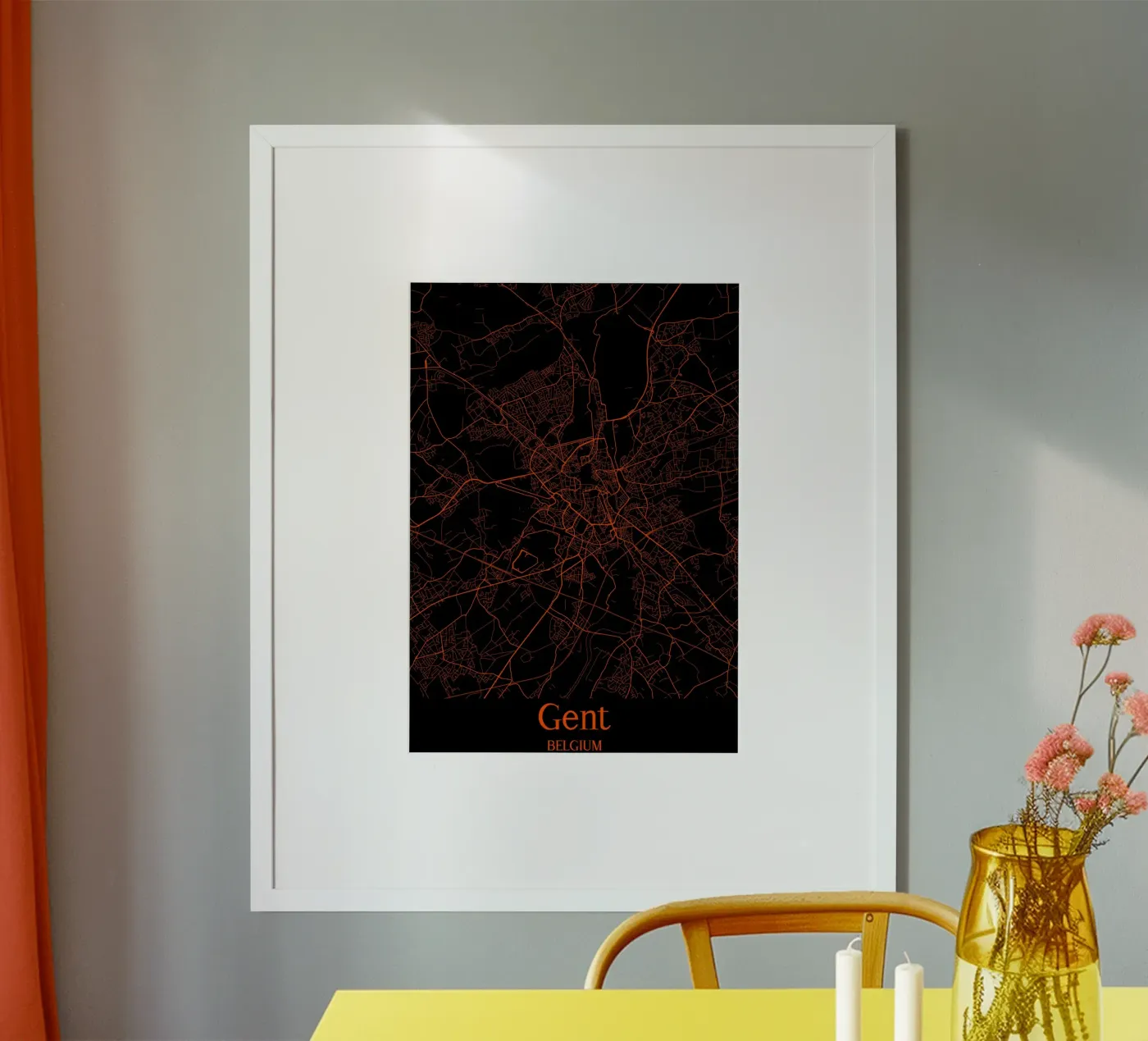 Gent poster van MiMap