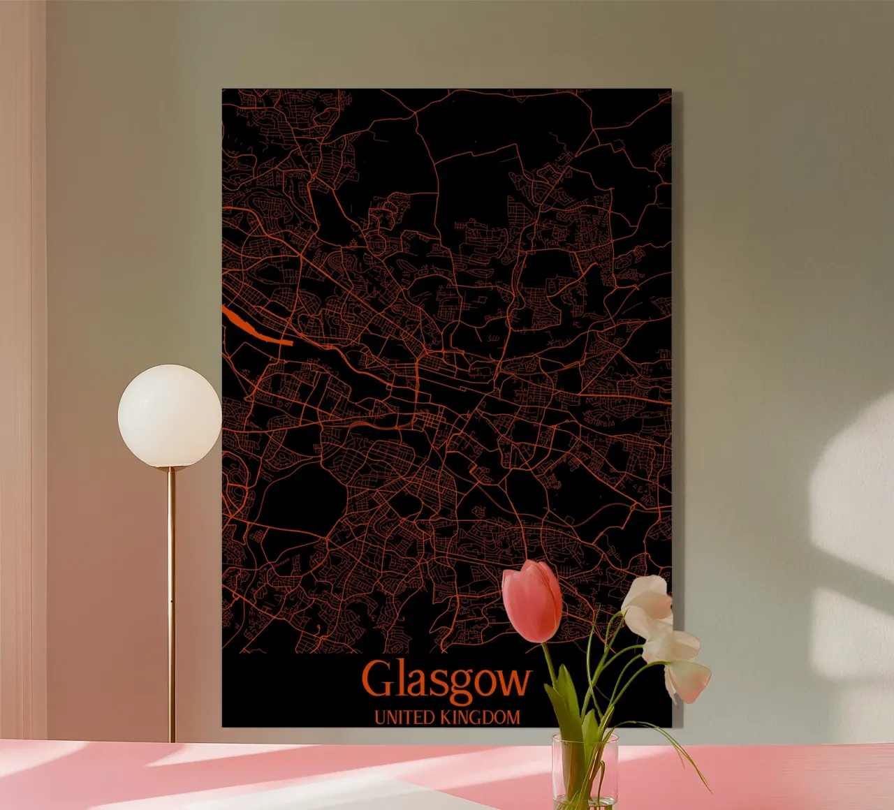 Glasgow plexiglass da MiMap